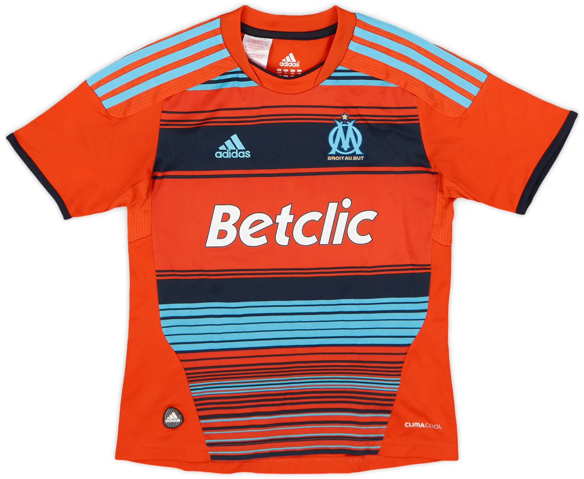 adidas 2011-12 Olympique Marseille Third Shirt - 8/10 - (S.Boys)