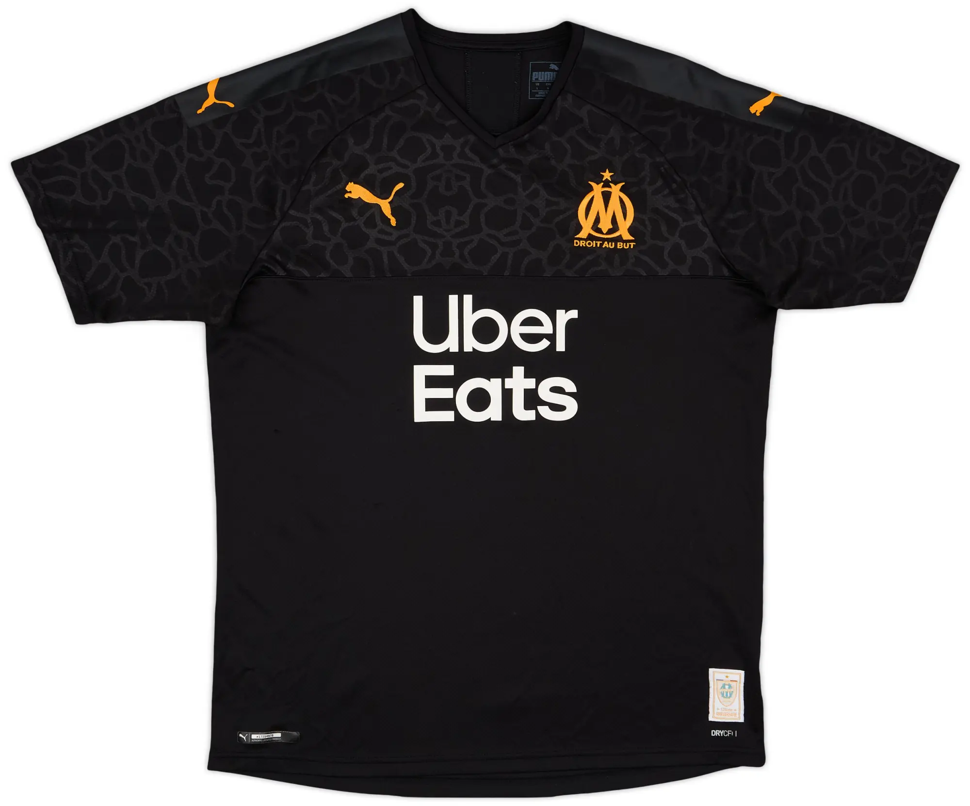 Puma 2019-20 Olympique Marseille Third Shirt - 8/10 - (L)