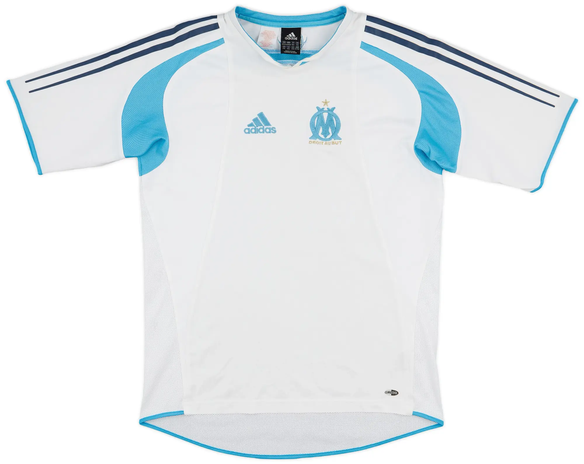 2004-05 Olympique Marseille adidas Training Shirt - 8/10 - (XL.Boys)