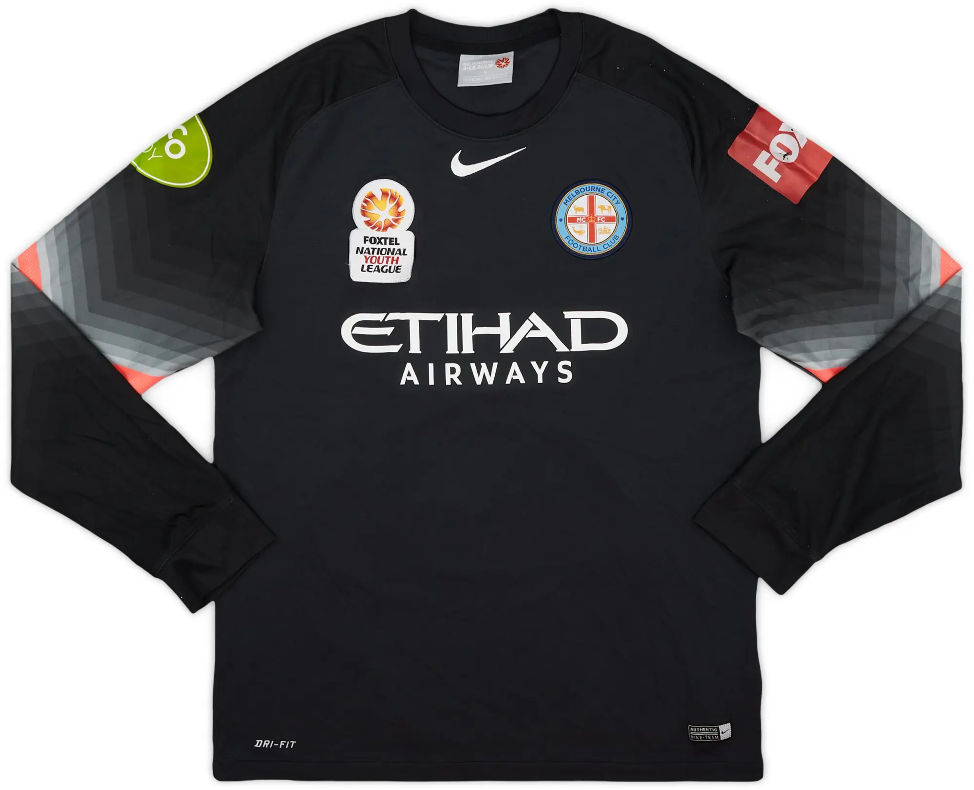 Nike 2015-16 Melbourne City GK Shirt #50 - 6/10 - (L)