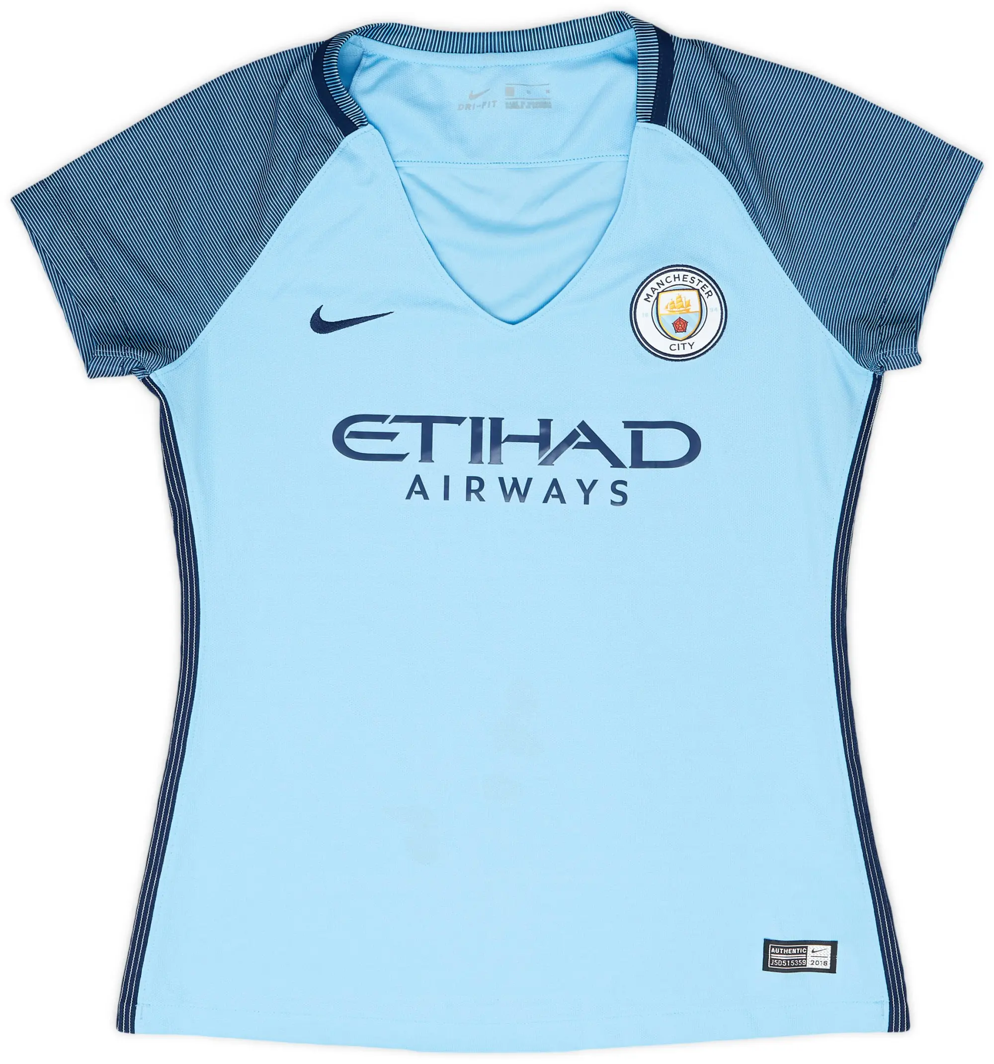 Nike 2016-17 Manchester City Home Shirt - 5/10 - (Women's M)