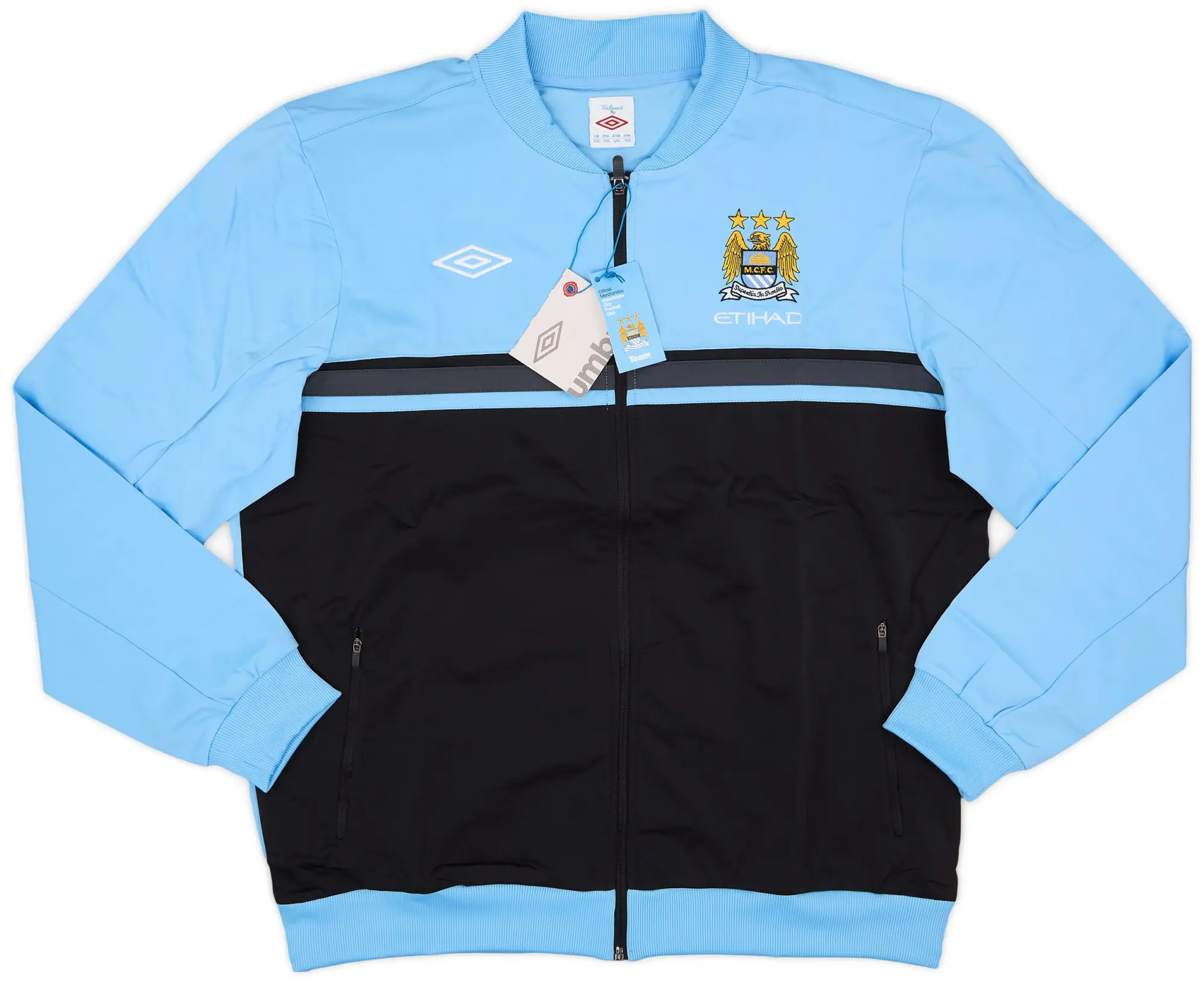 2012-13 Manchester City Umbro Track Jacket (XXL)