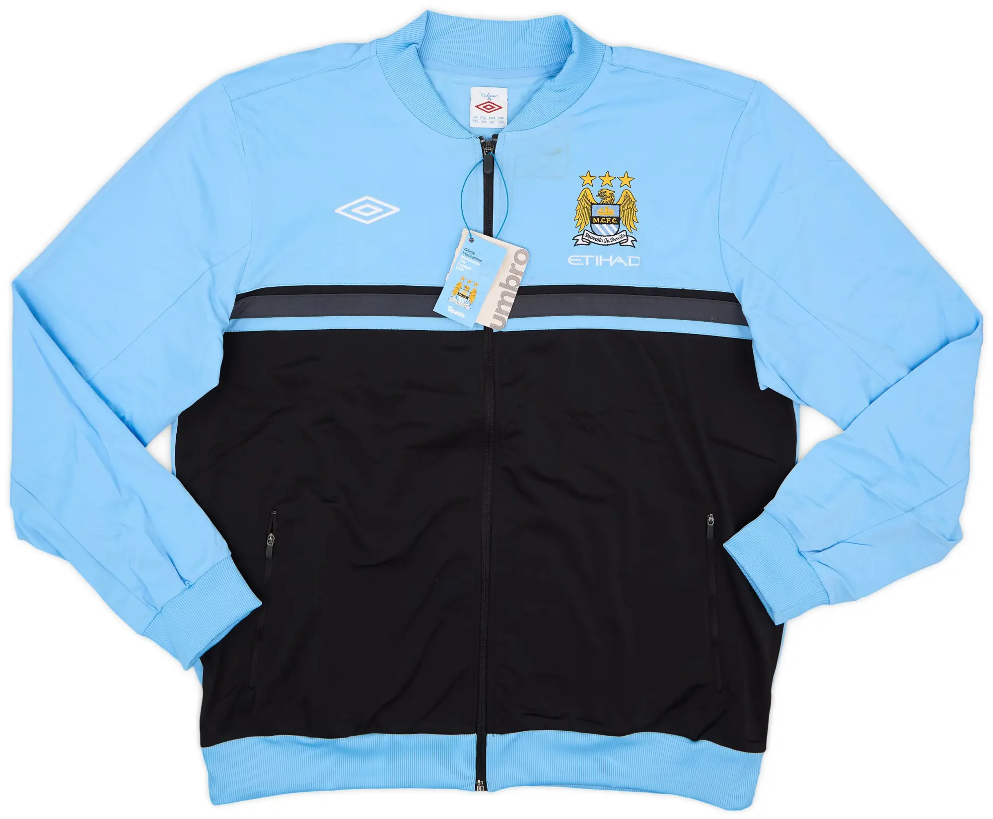 2012-13 Manchester City Umbro Track Jacket (XXL)