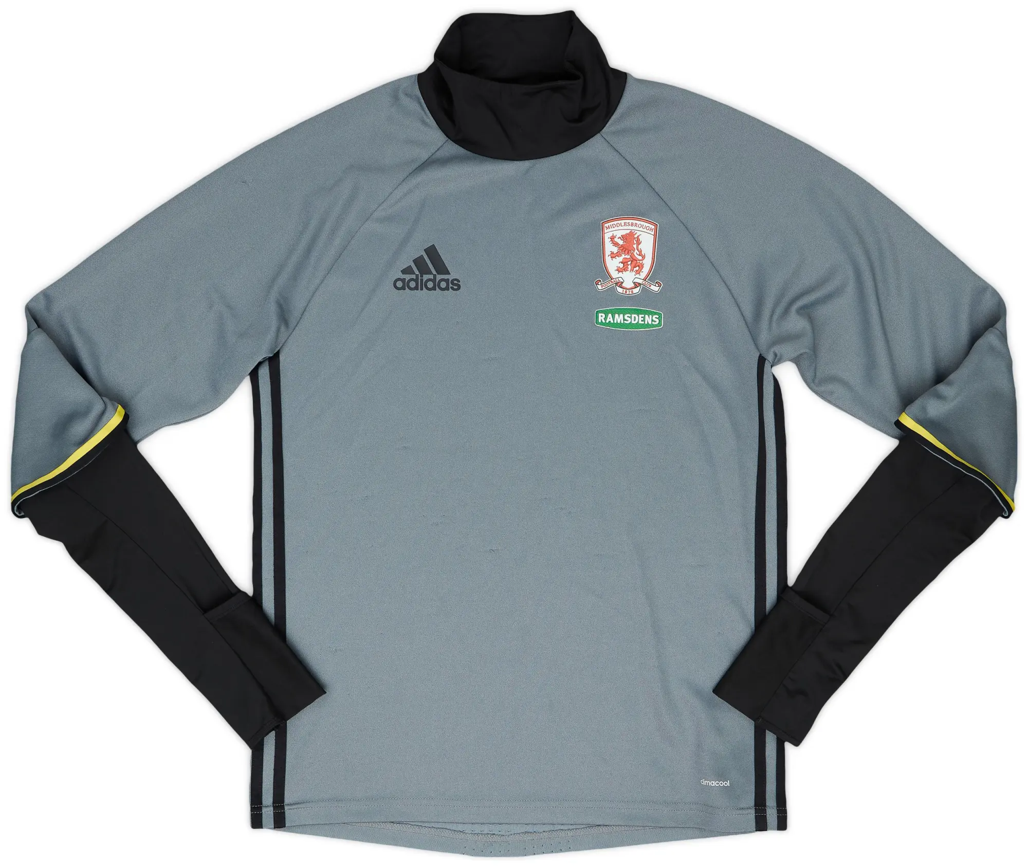 2016-17 Middlesbrough adidas Drill Top - 8/10 - (S)