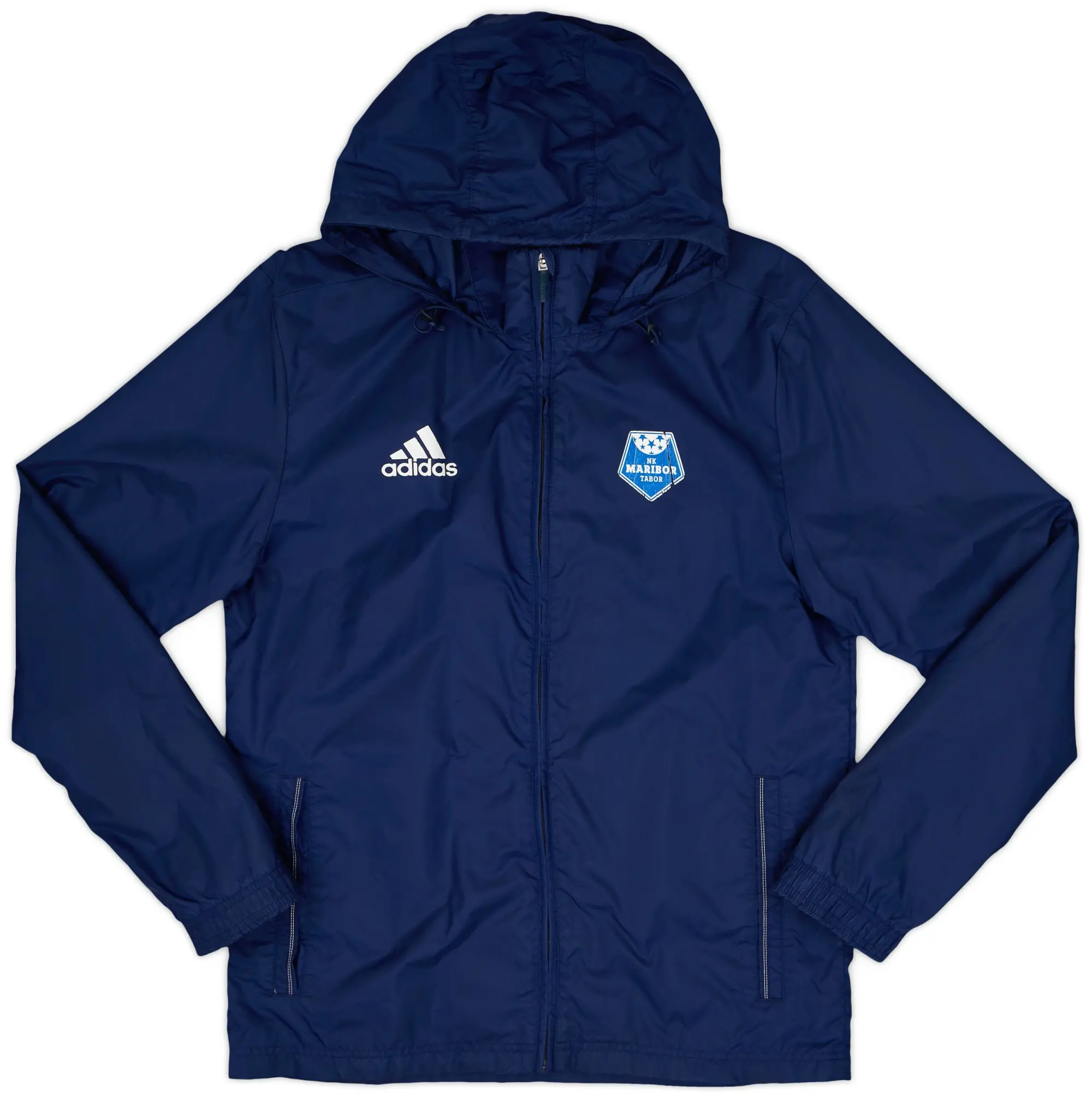 2015-16 NK Maribor adidas Hooded Rain Jacket - 5/10 - (S)
