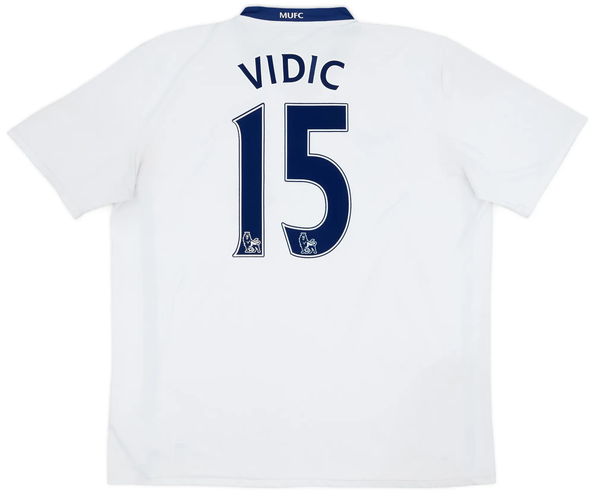 Nike 2008-10 Manchester United Away Shirt Vidic #15 - 6/10 - (XXL)