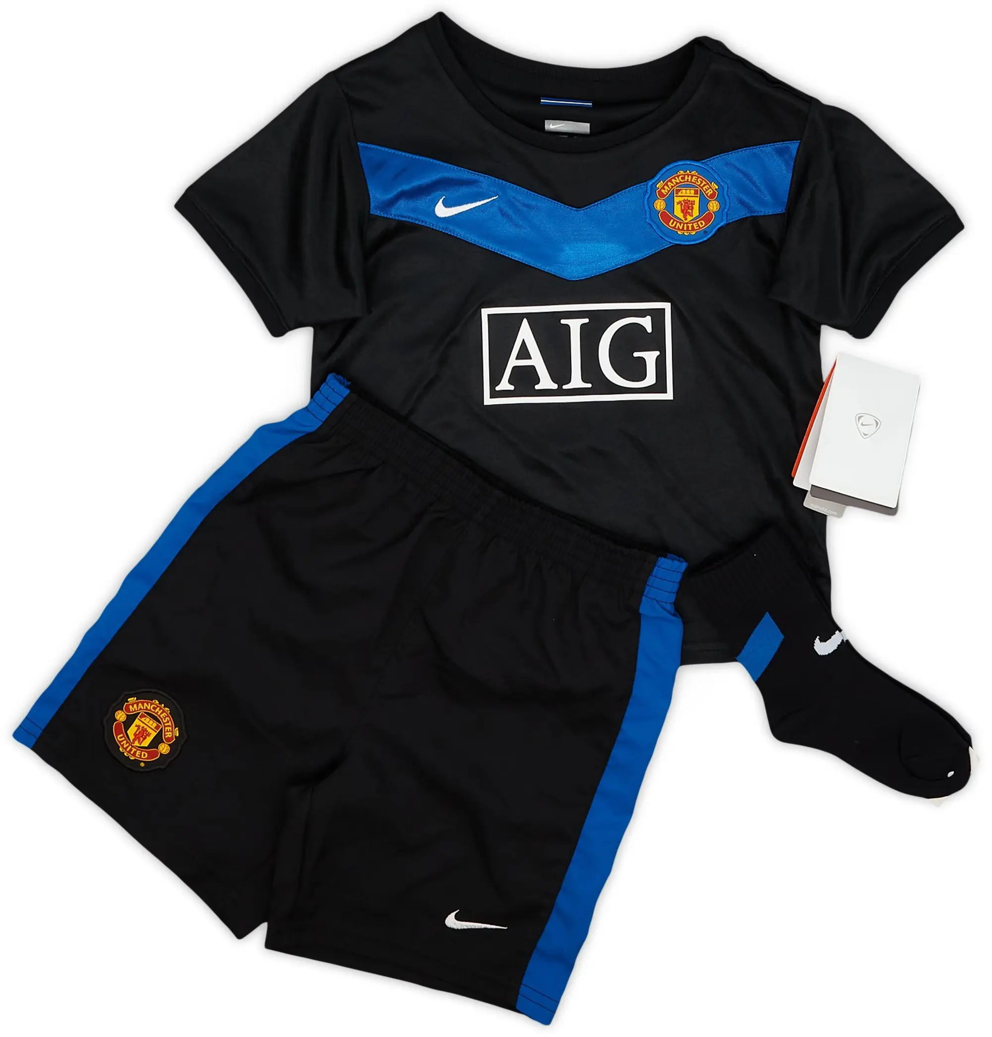 Nike 2009-10 Manchester United Away Full Kit (18-24 Months)