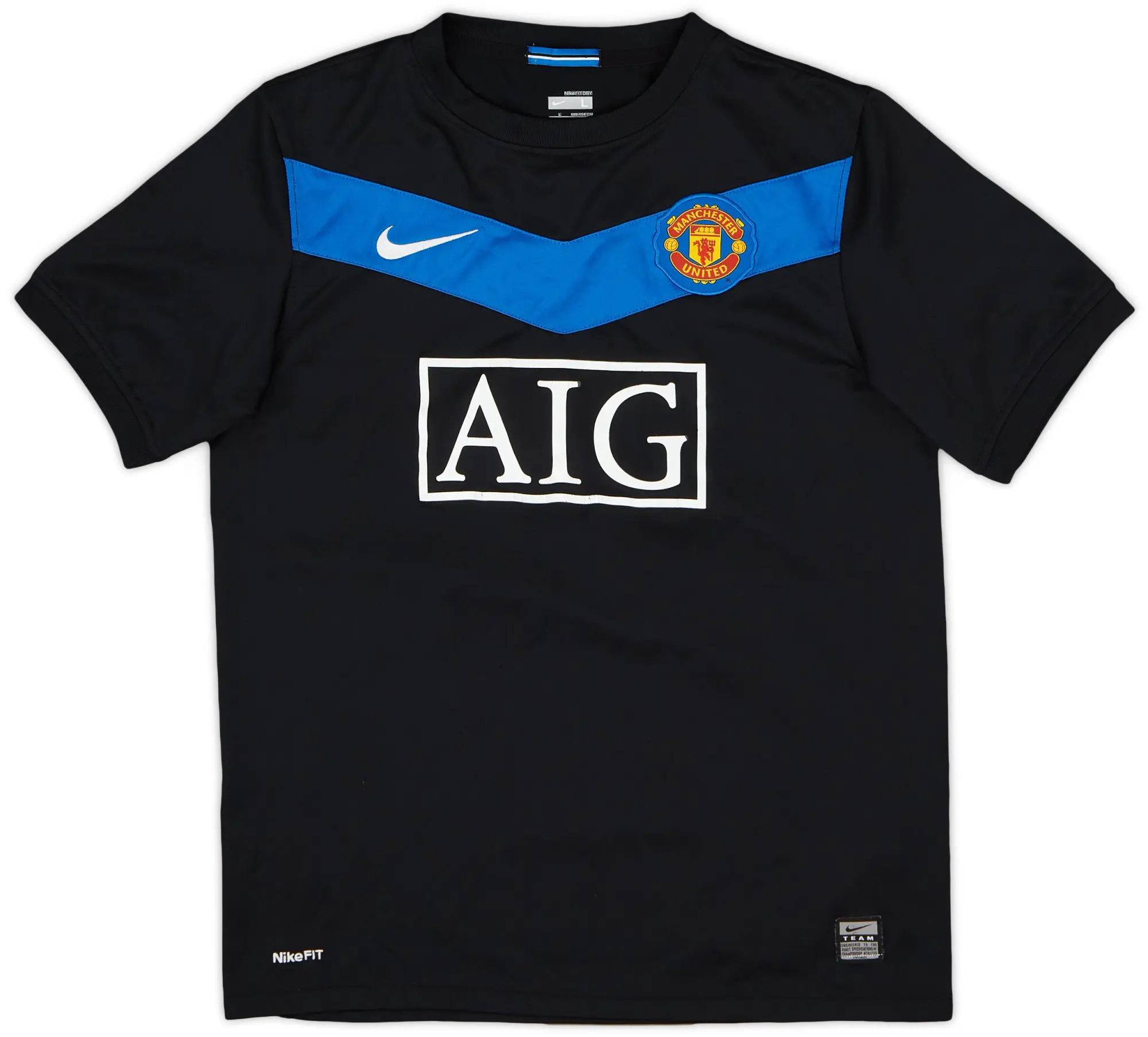 Nike 2009-10 Manchester United Away Shirt - 6/10 - (L.Boys)