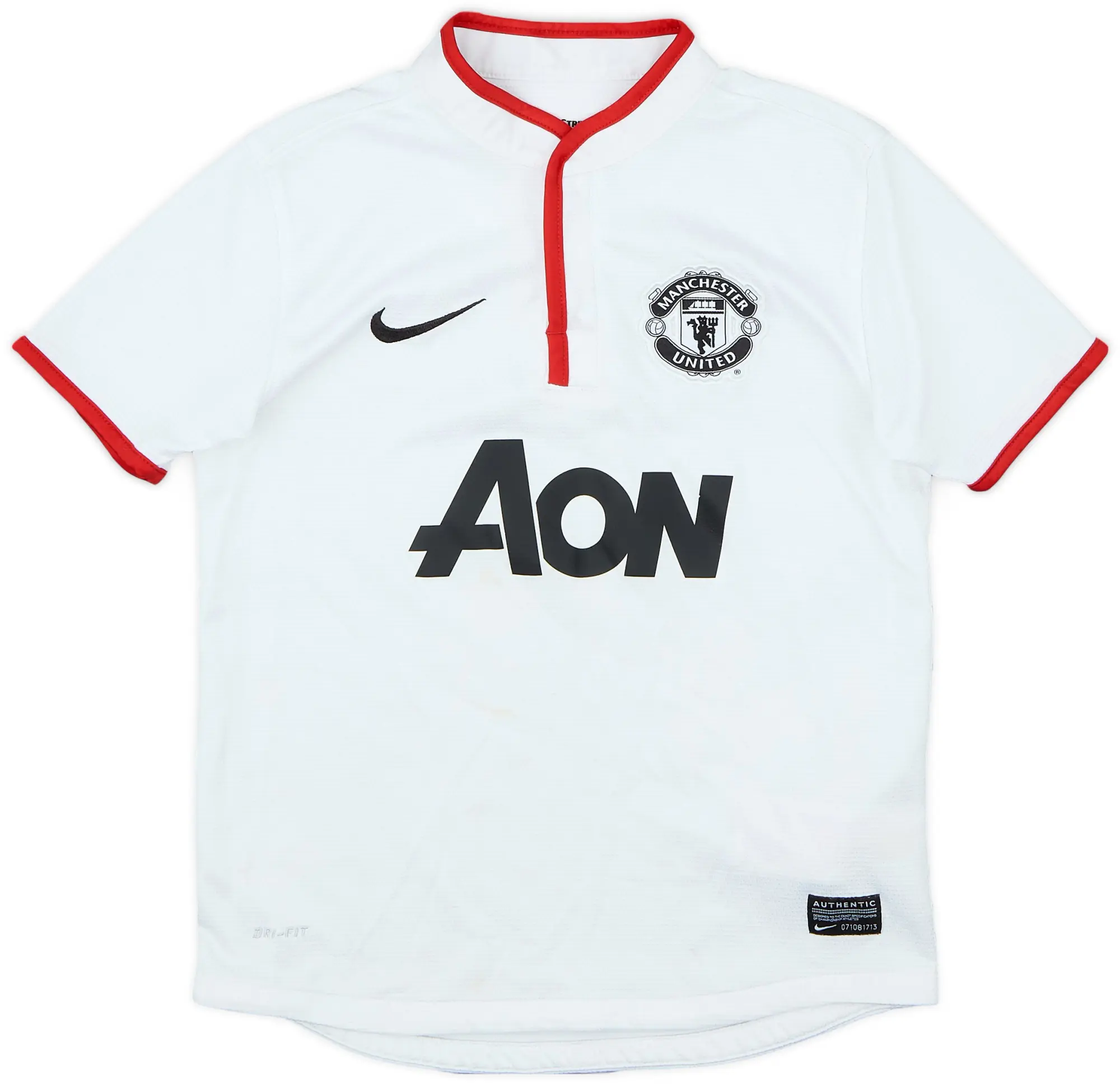 Nike 2012-14 Manchester United Away Shirt - 7/10 - (S.Boys)