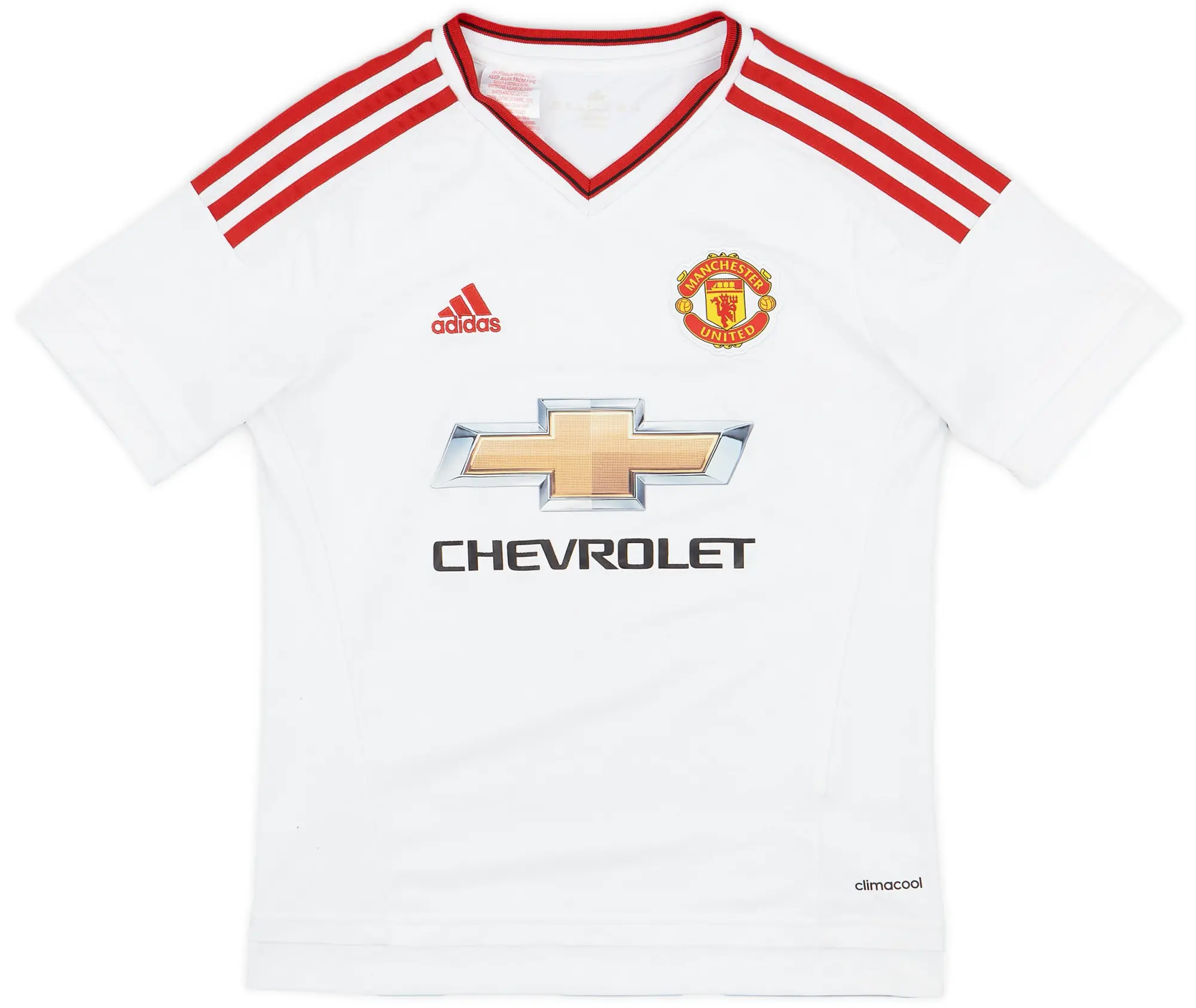 adidas 2015-16 Manchester United Away Shirt - 7/10 - (M.Boys)