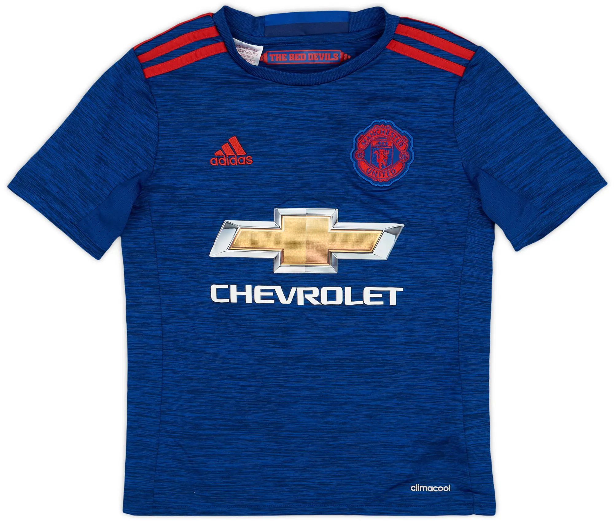 adidas 2016-17 Manchester United Away Shirt - 9/10 - (S.Boys)