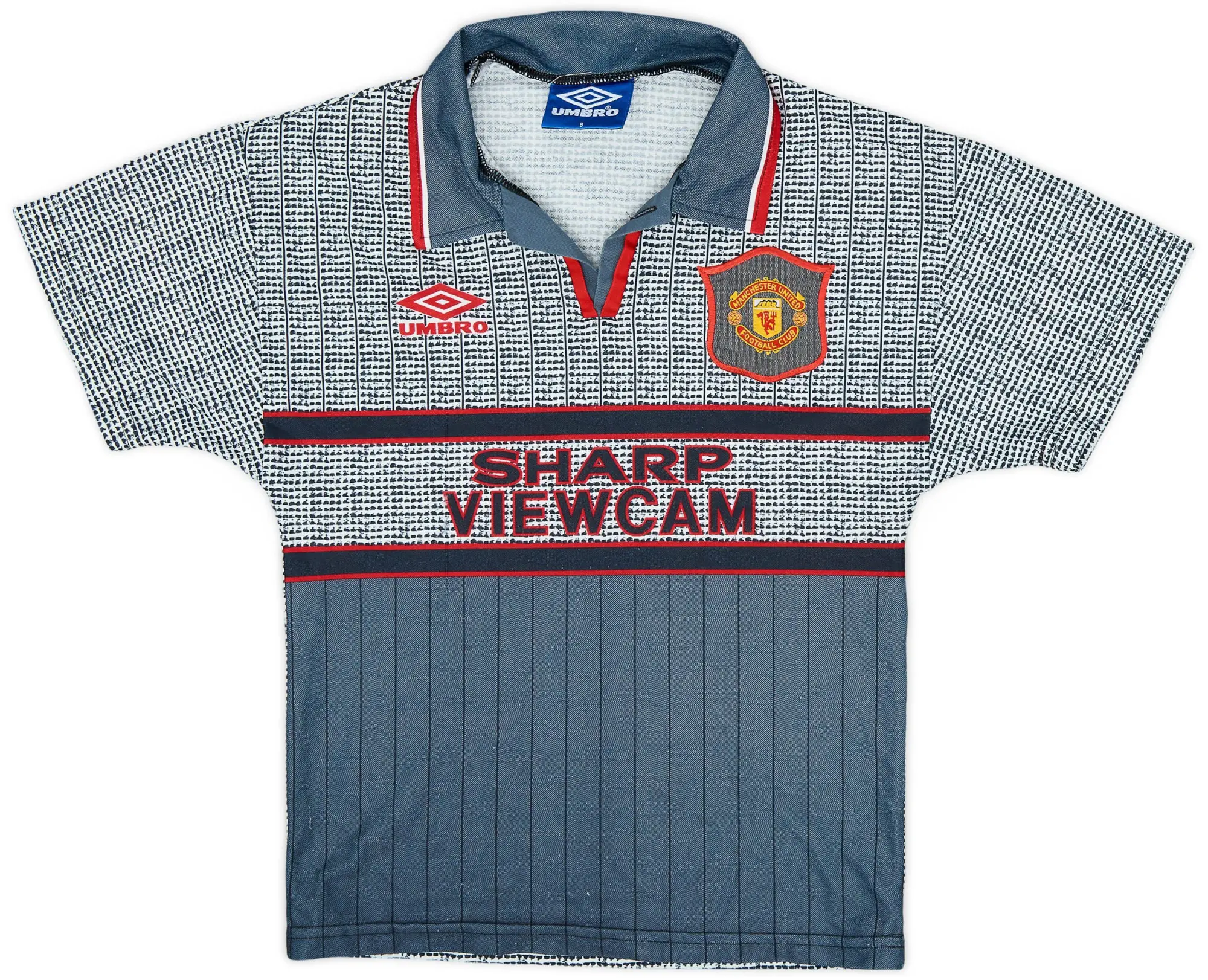 Umbro 1995-96 Manchester United Away Shirt - 6/10 - (S.Boys)