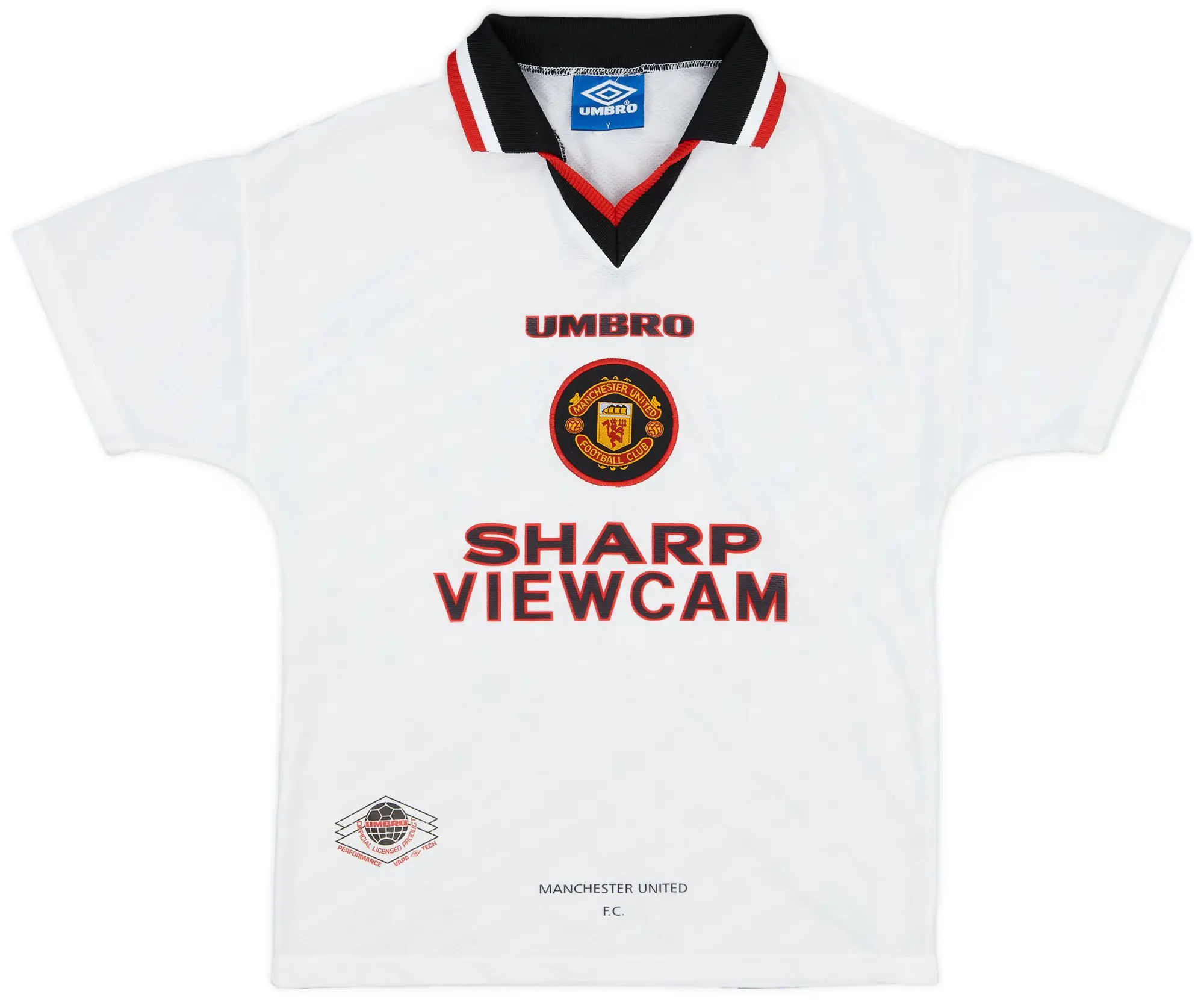 Umbro 1996-97 Manchester United Away Shirt - 8/10 - (XL.Boys)