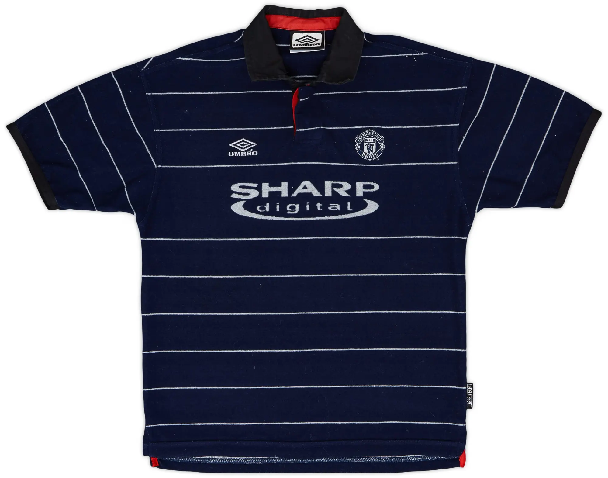 Umbro 1999-00 Manchester United Away Shirt - 8/10 - (XL.Boys)