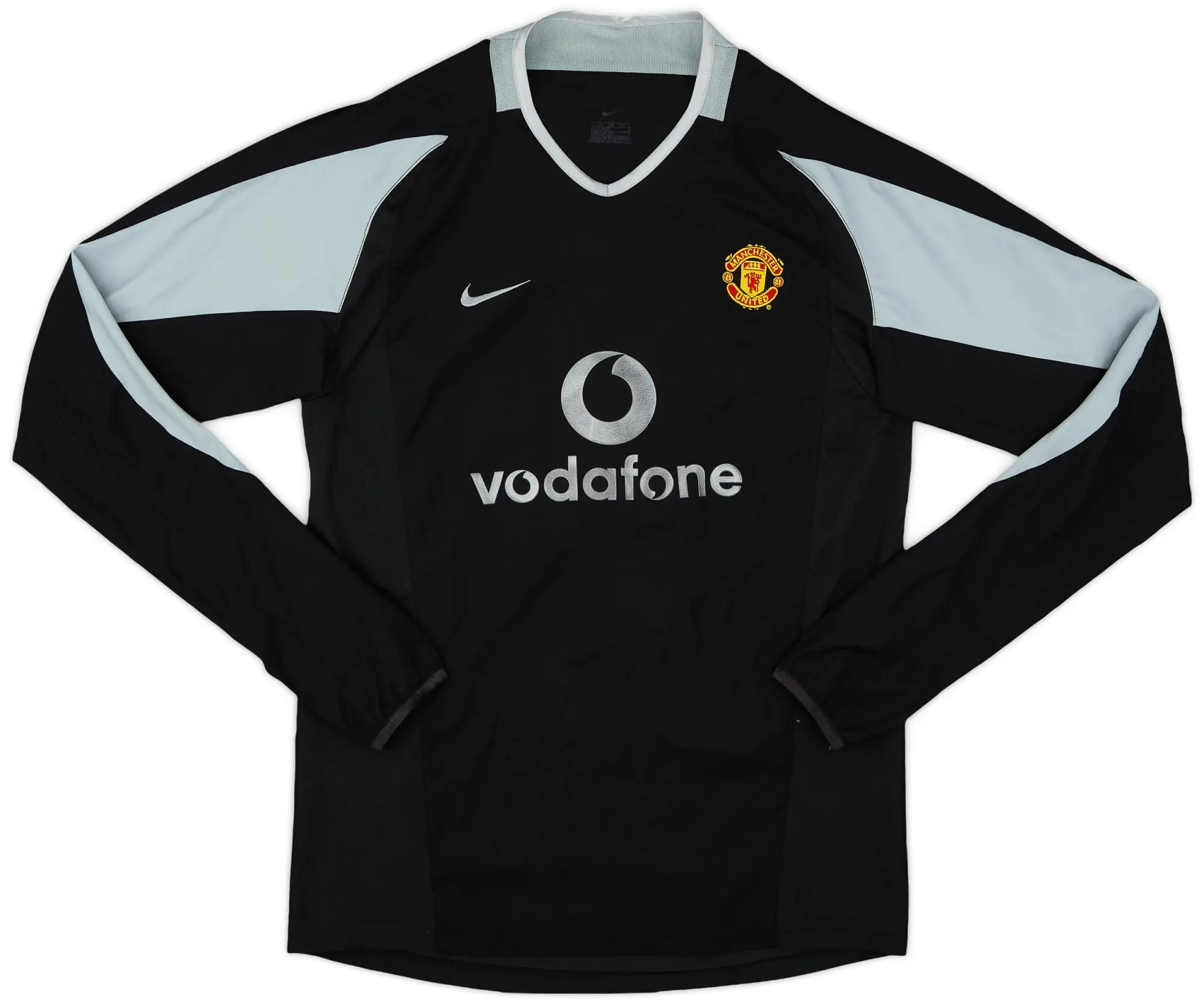 Nike 2002-04 Manchester United GK S/S Shirt Barthez #1 (XXL)