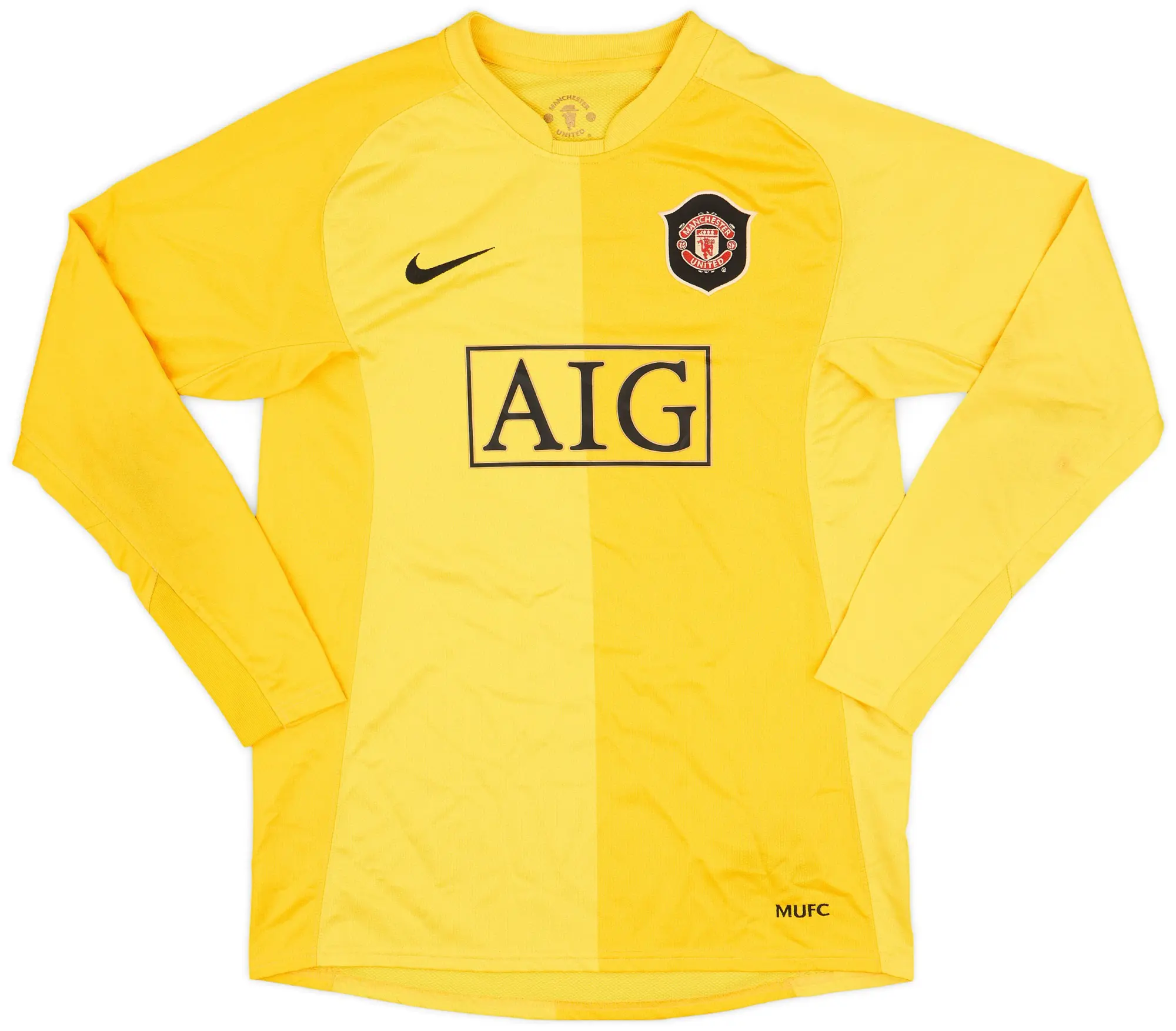 Nike 2006-07 Manchester United GK Shirt - 8/10 - (XL.Boys)