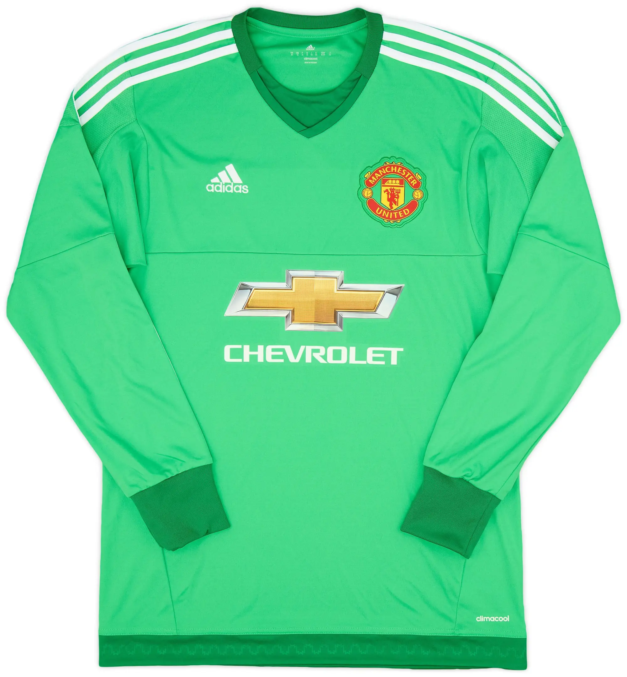 adidas 2015-16 Manchester United GK Shirt - 9/10 - (M)