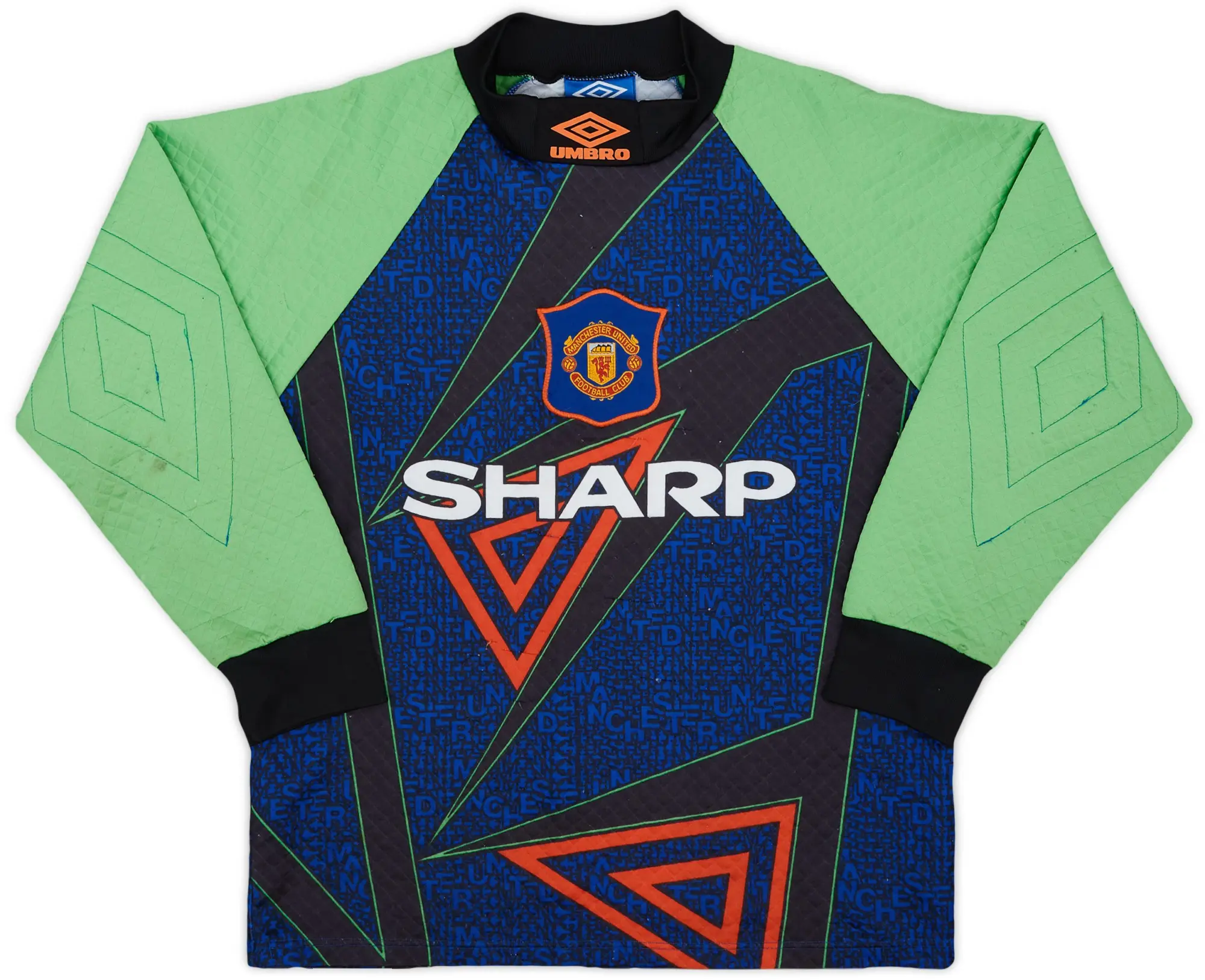 Umbro 1994-96 Manchester United GK Shirt - 6/10 - (Y)