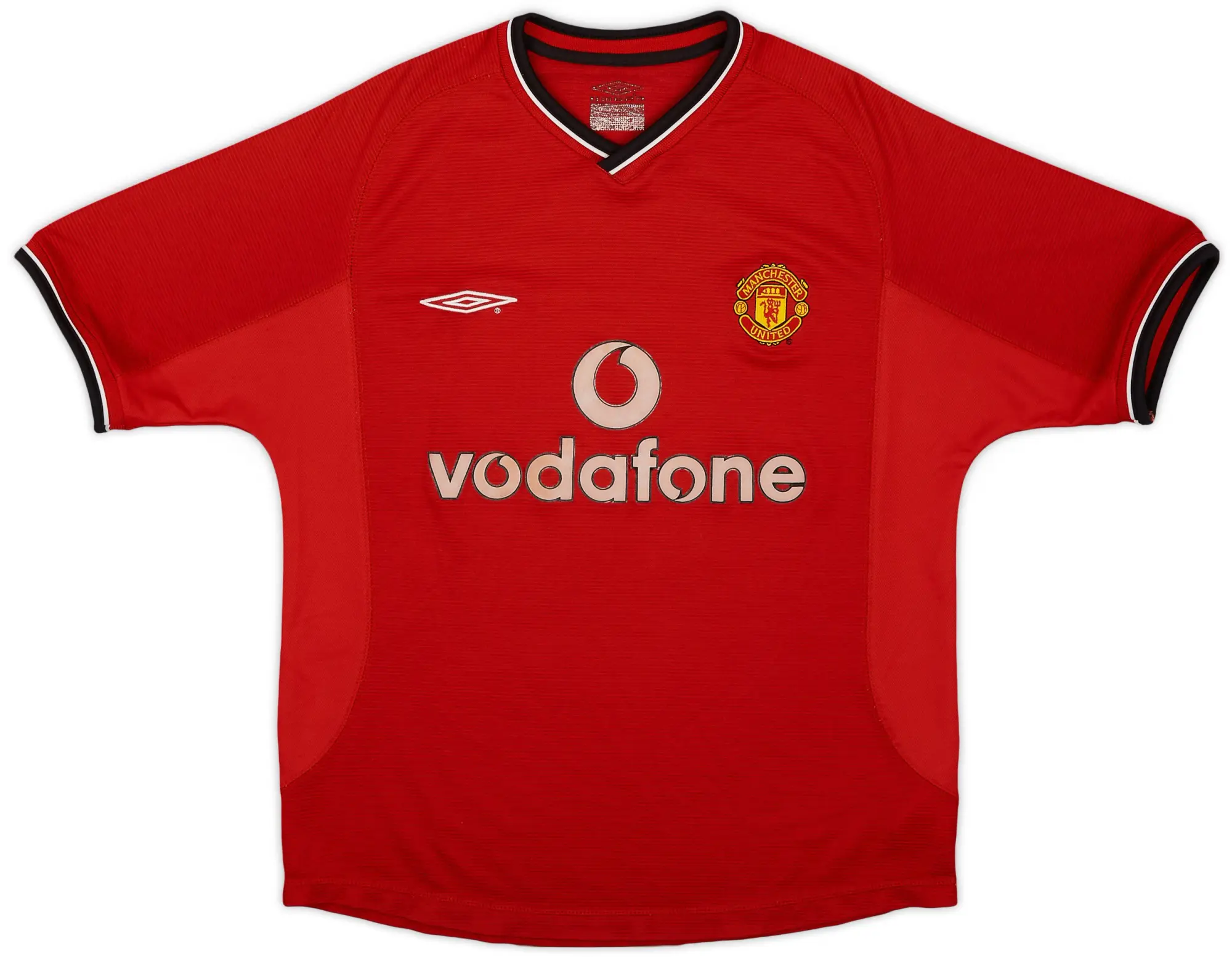 Umbro 2000-02 Manchester United Home Shirt - 6/10 - (Y)