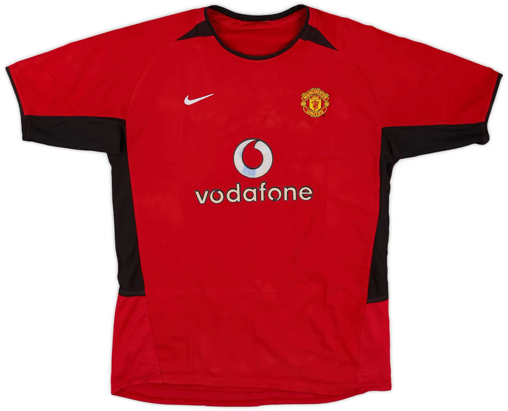Nike 2002-04 Manchester United Home Shirt - 6/10 - (XL.Boys)