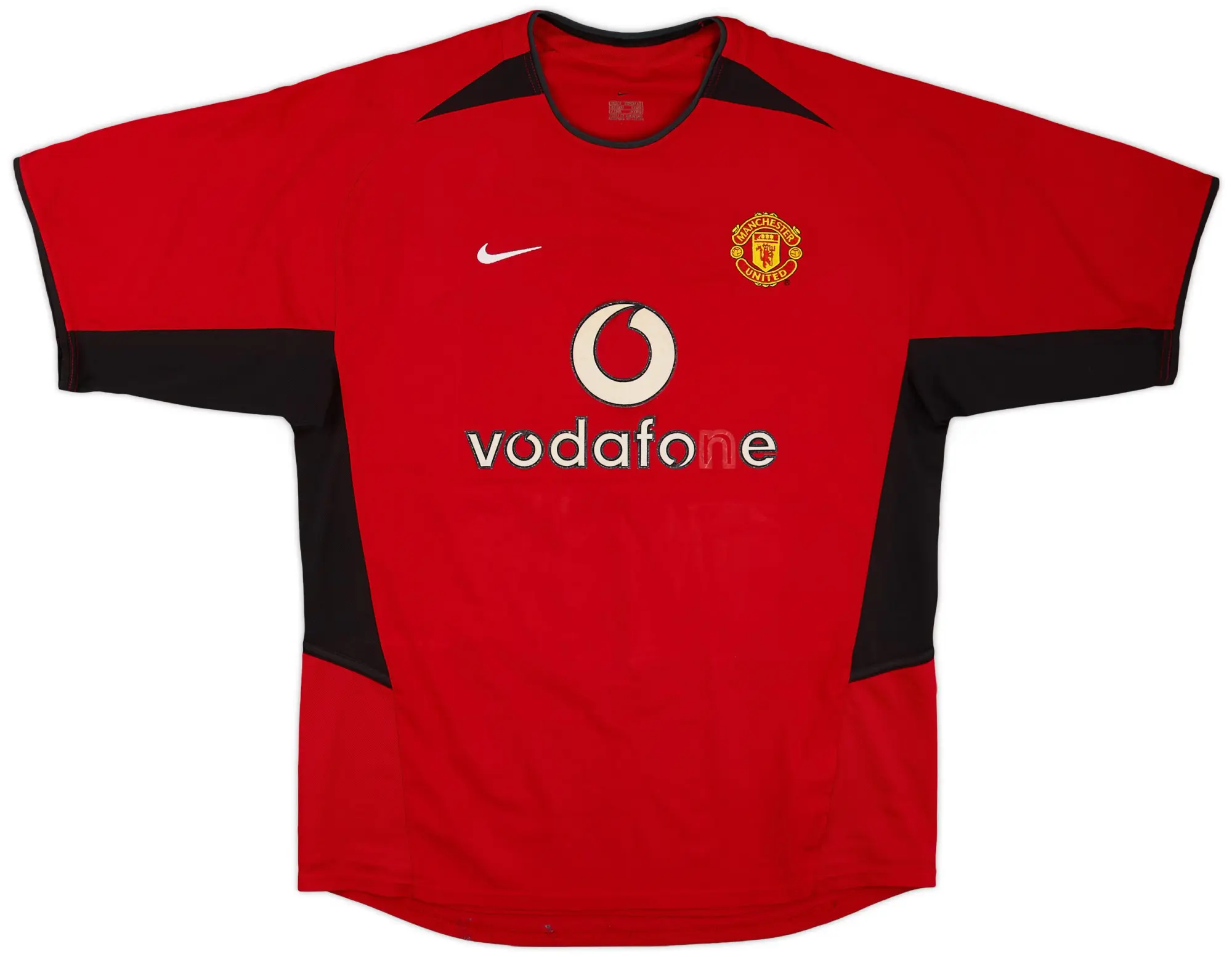 Nike Manchester United Mens SS Home Shirt 2002/04