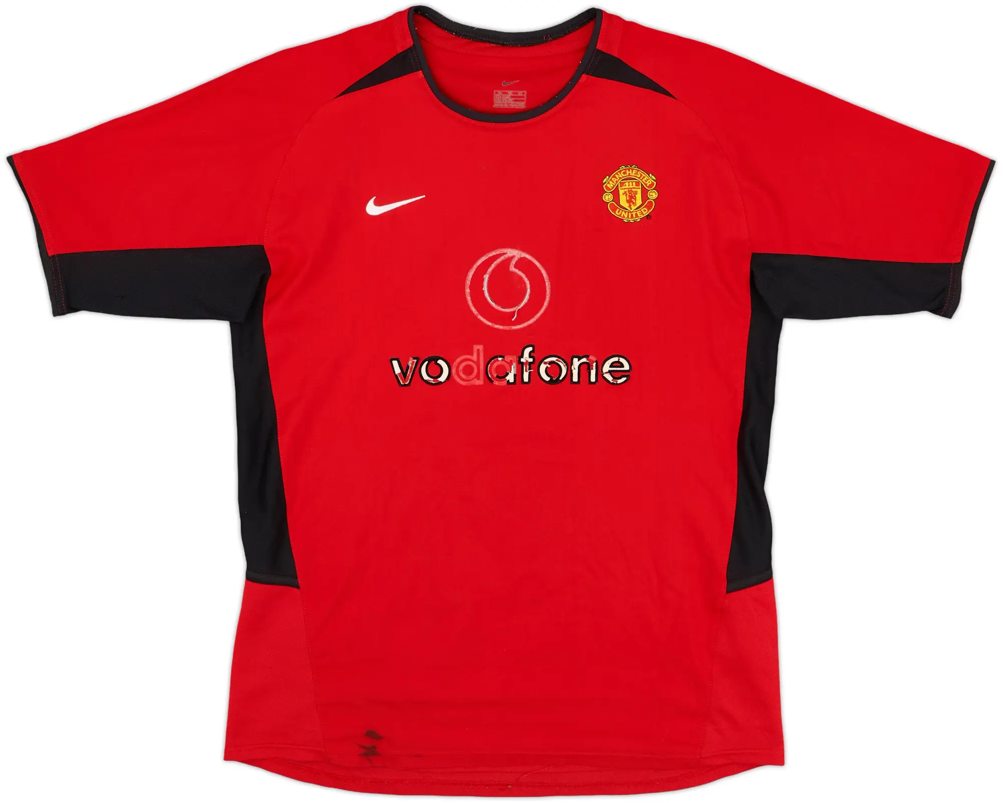 Nike Manchester United Mens SS Home Shirt 2002/04