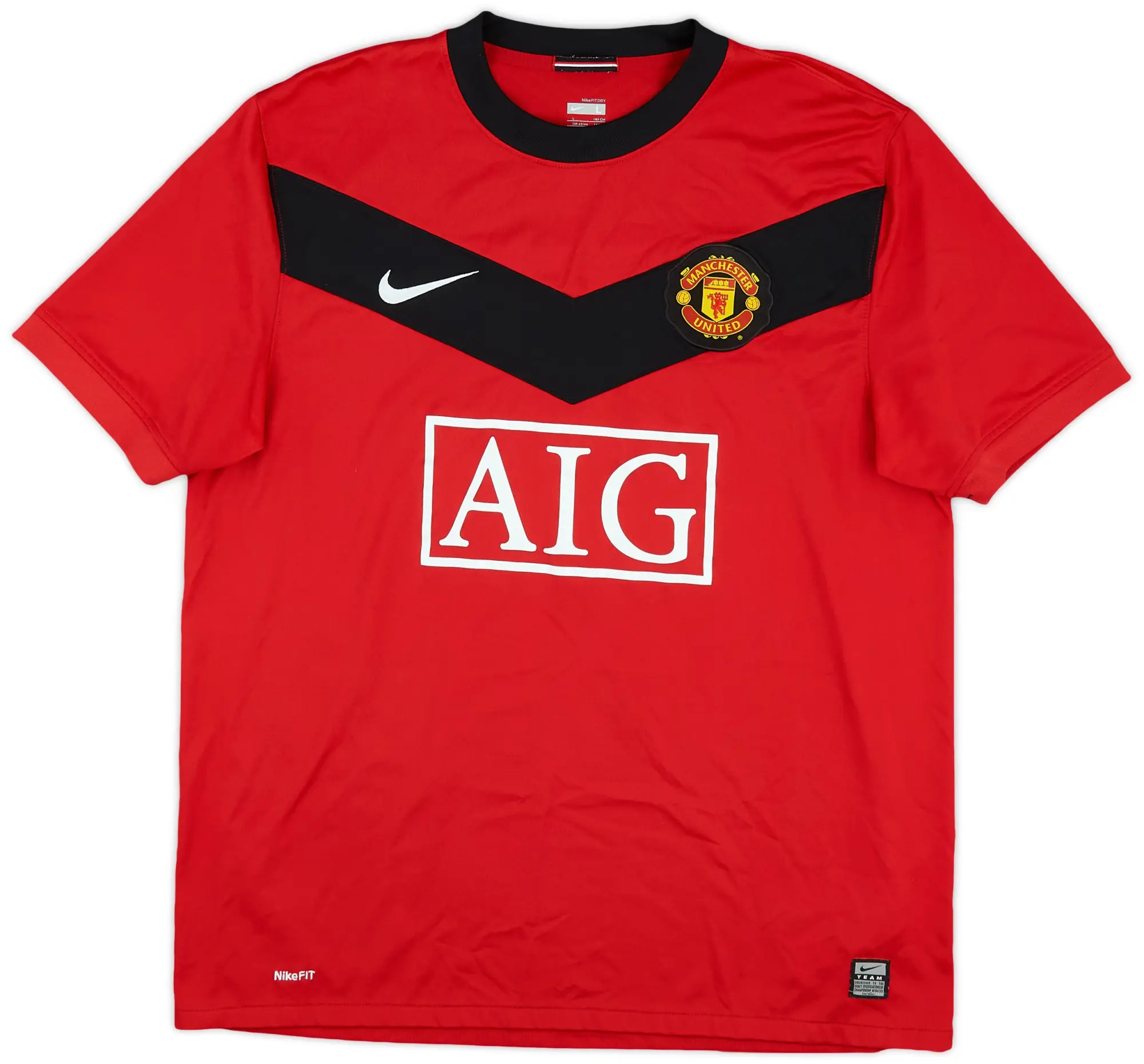 Nike 2009-10 Manchester United Home Shirt Rooney #10 - 9/10 - (L)