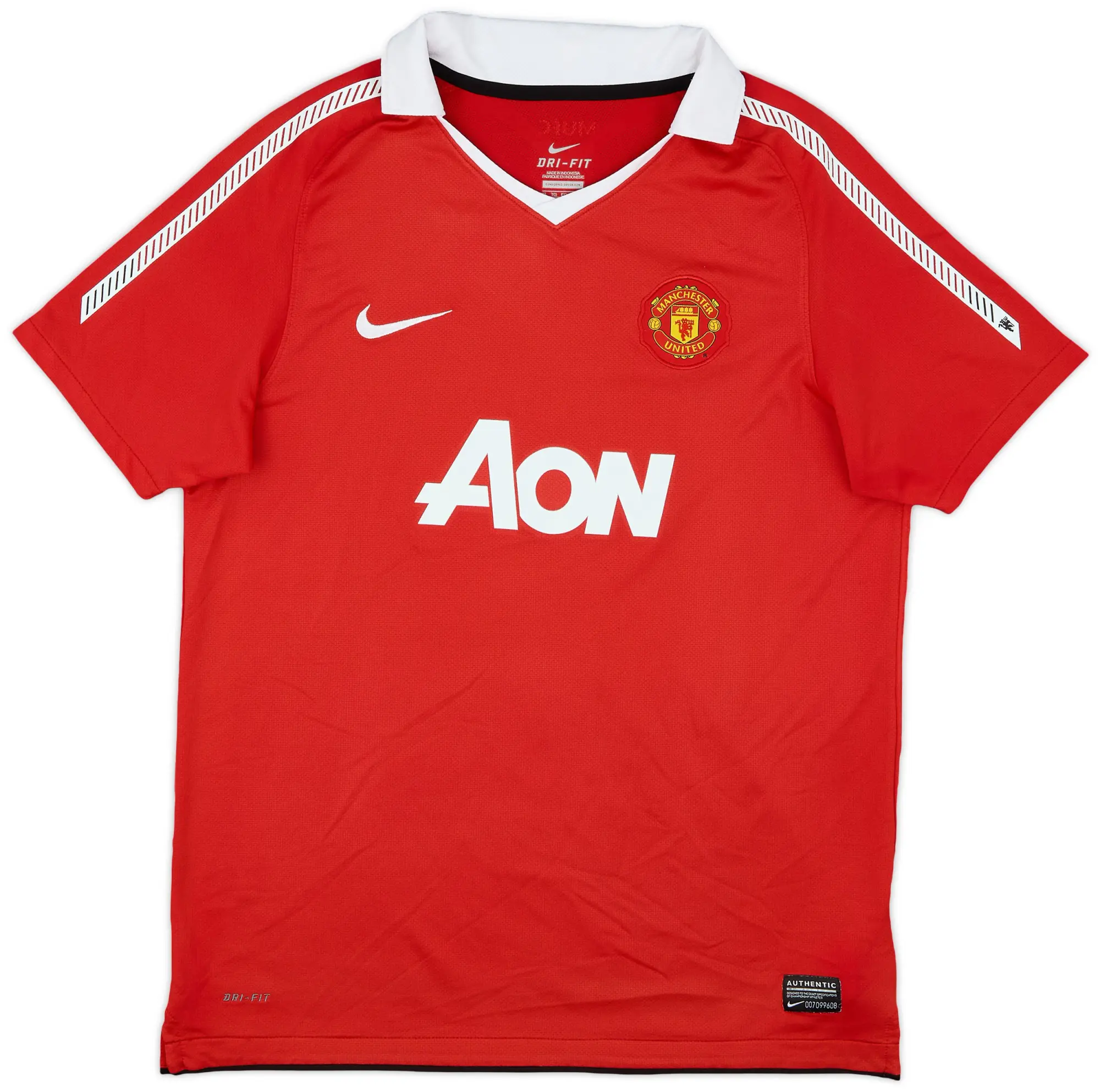 Nike 2010-11 Manchester United Home Shirt - 9/10 - (XL.Boys)