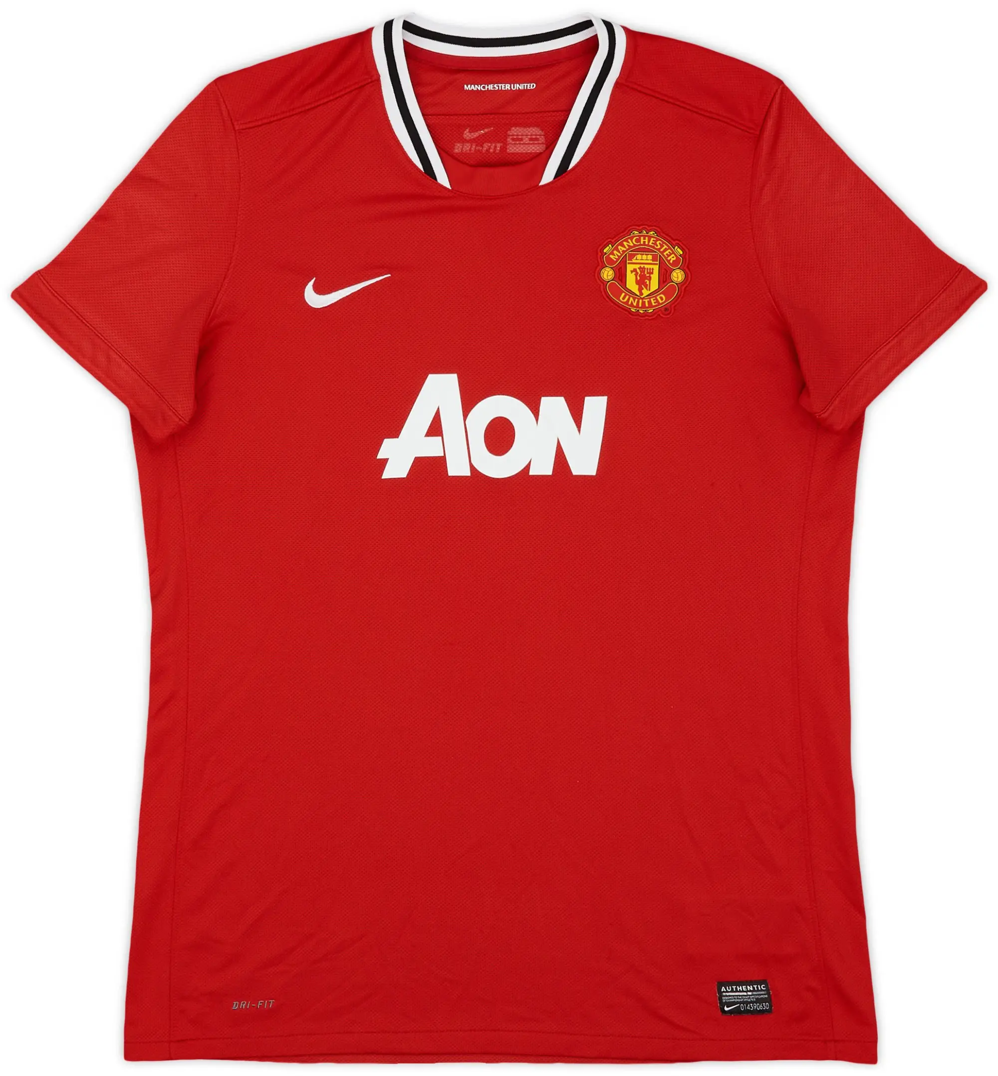 Nike 2011-12 Manchester United Home Shirt - 9/10 - (Women's XL)