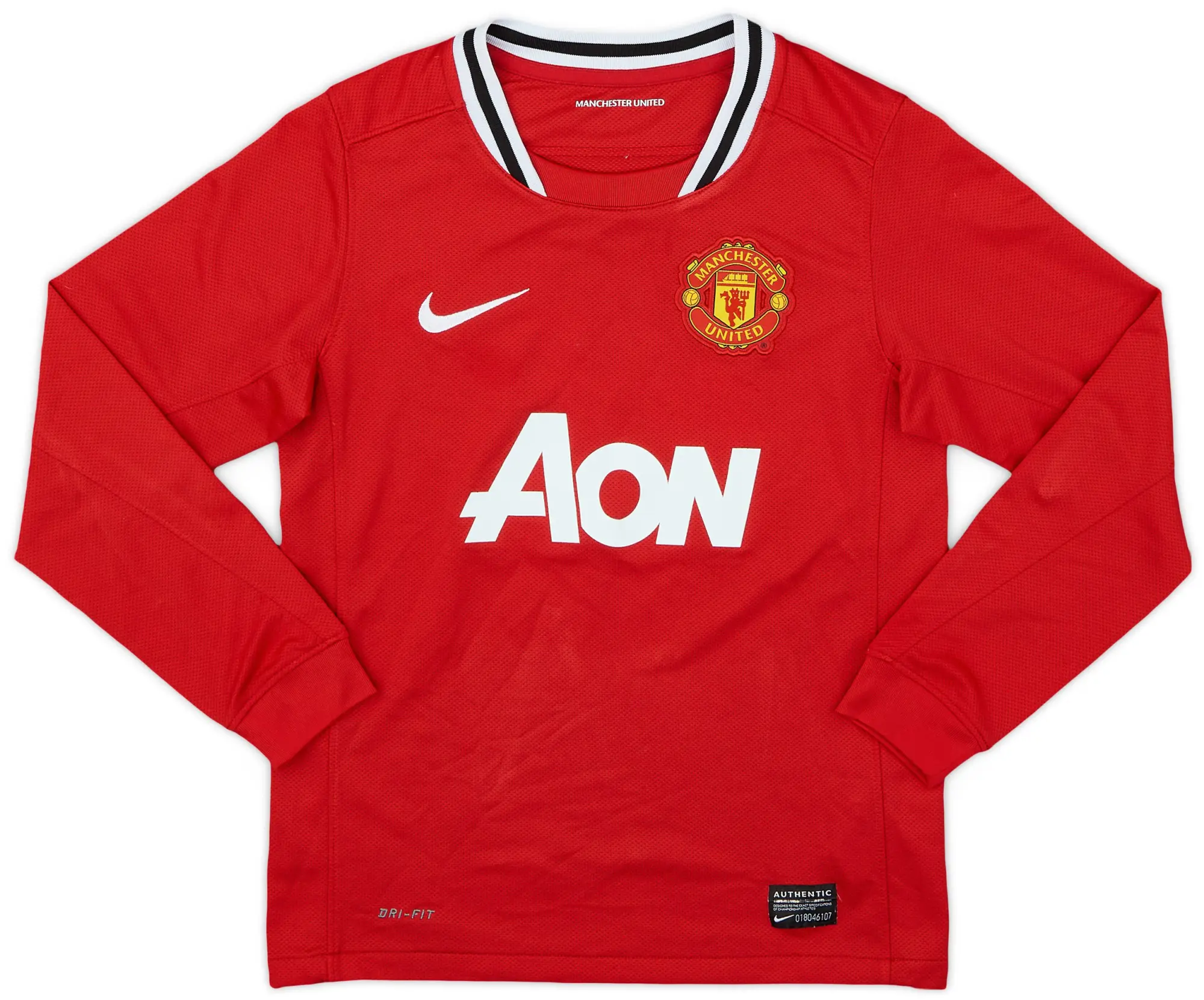 Nike 2011-12 Manchester United Home Shirt Rooney #10 - 7/10 - (XXL)