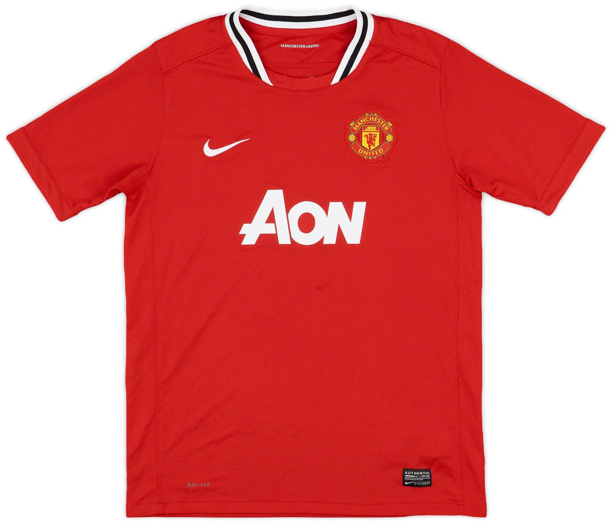 Nike 2011-12 Manchester United Home Shirt - 8/10 - (XL.Boys)
