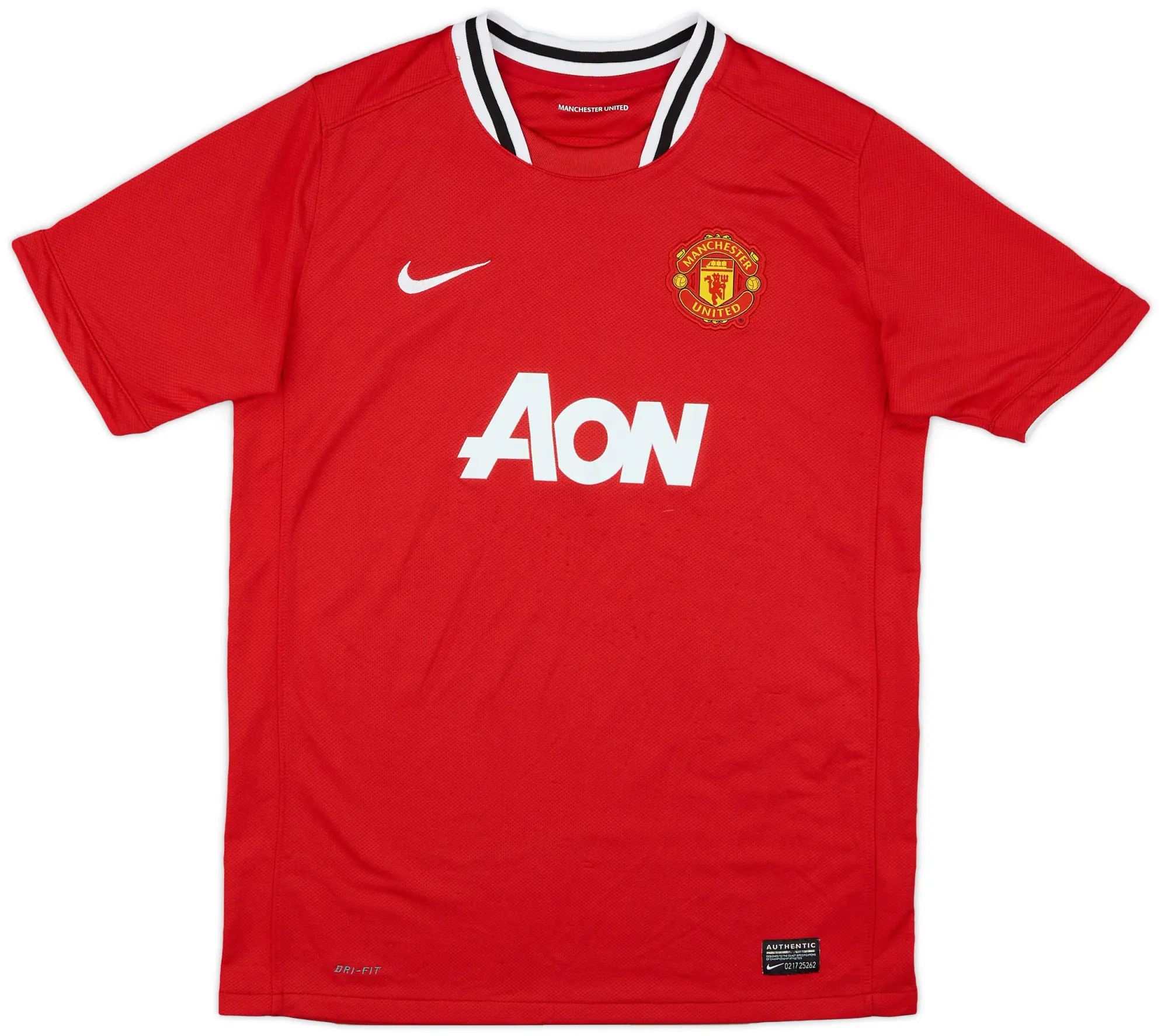 Nike 2011-12 Manchester United Home Shirt - 8/10 - (XL.Boys)