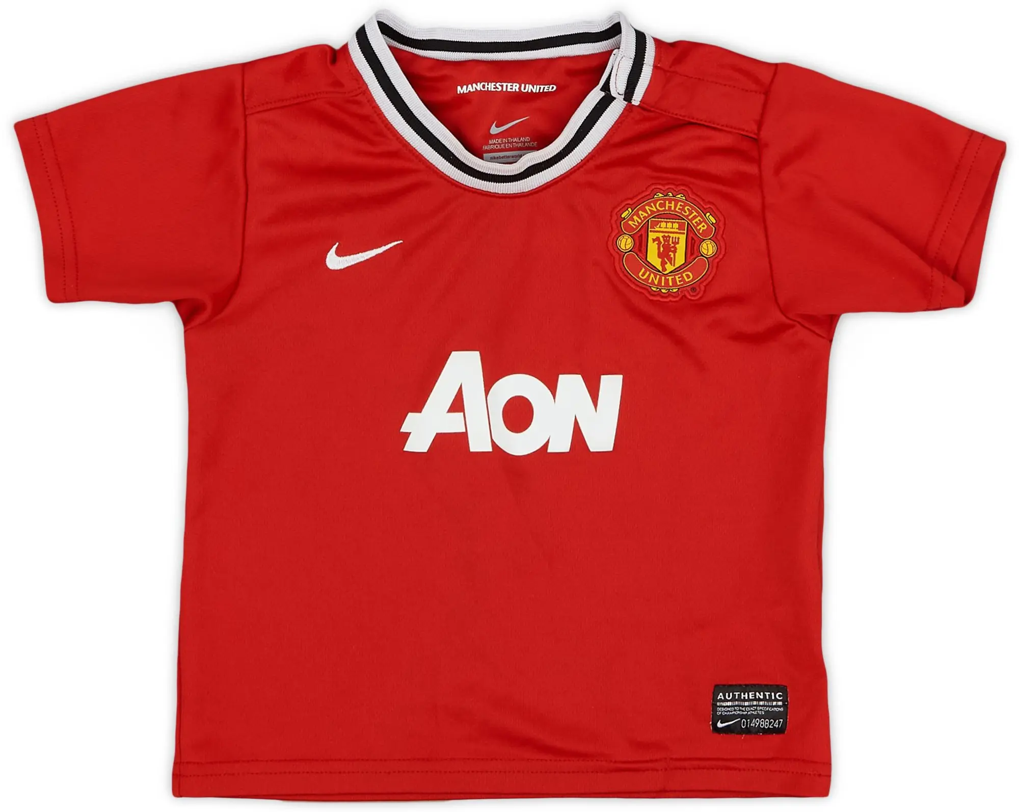 Nike 2011-12 Manchester United Home Shirt - 9/10 - (18-24 Months)