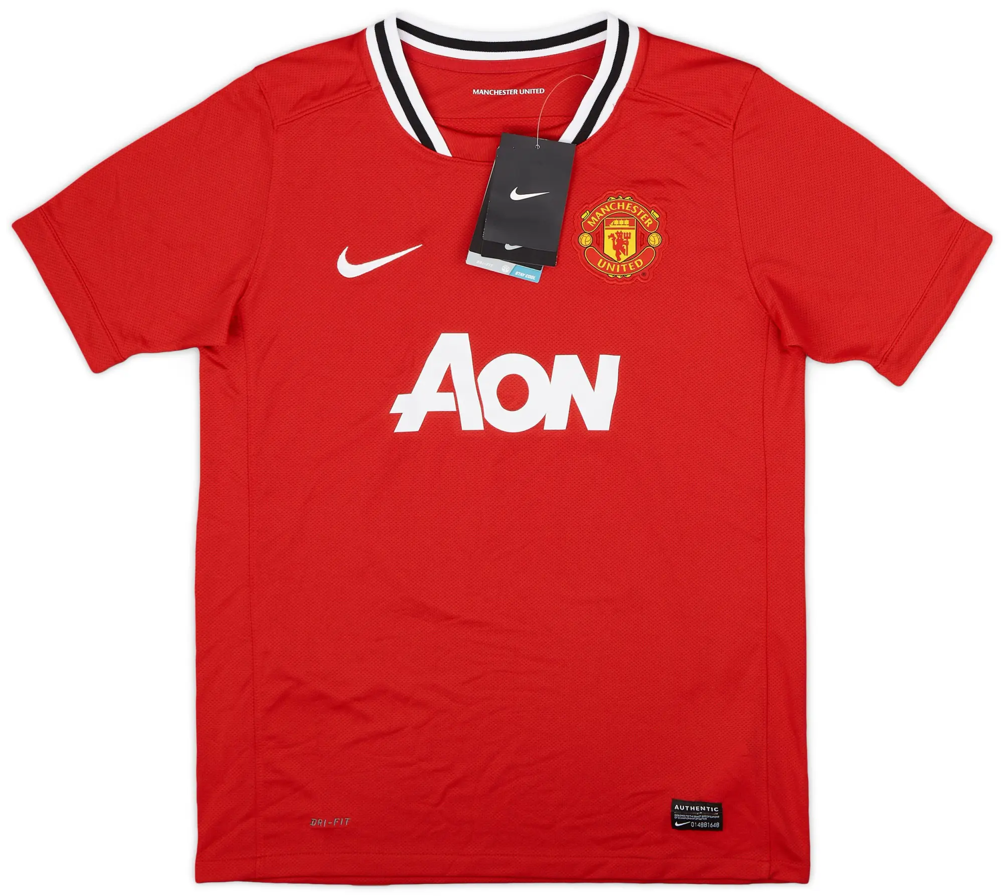 Nike 2011-12 Manchester United Home Shirt Rooney #10 (L.Boys)