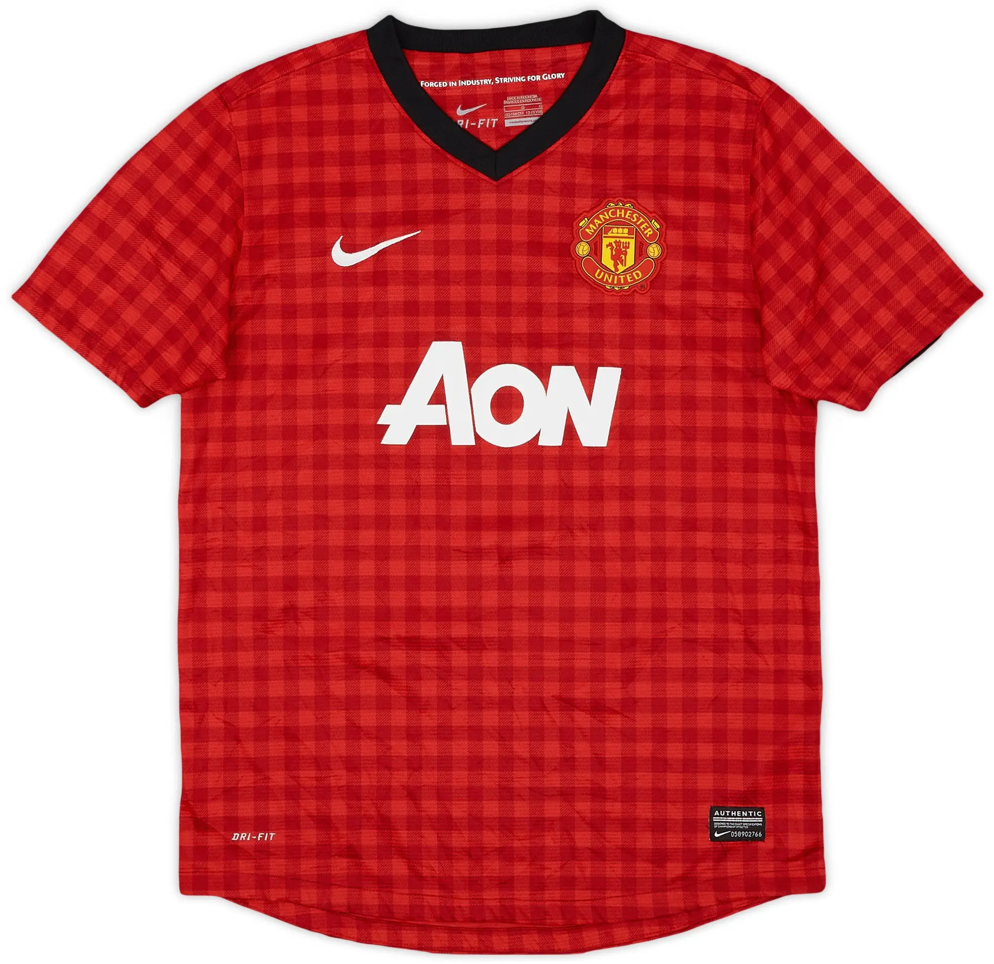 Nike 2012-13 Manchester United Home Shirt v. Persie #20 - 6/10 - (S)