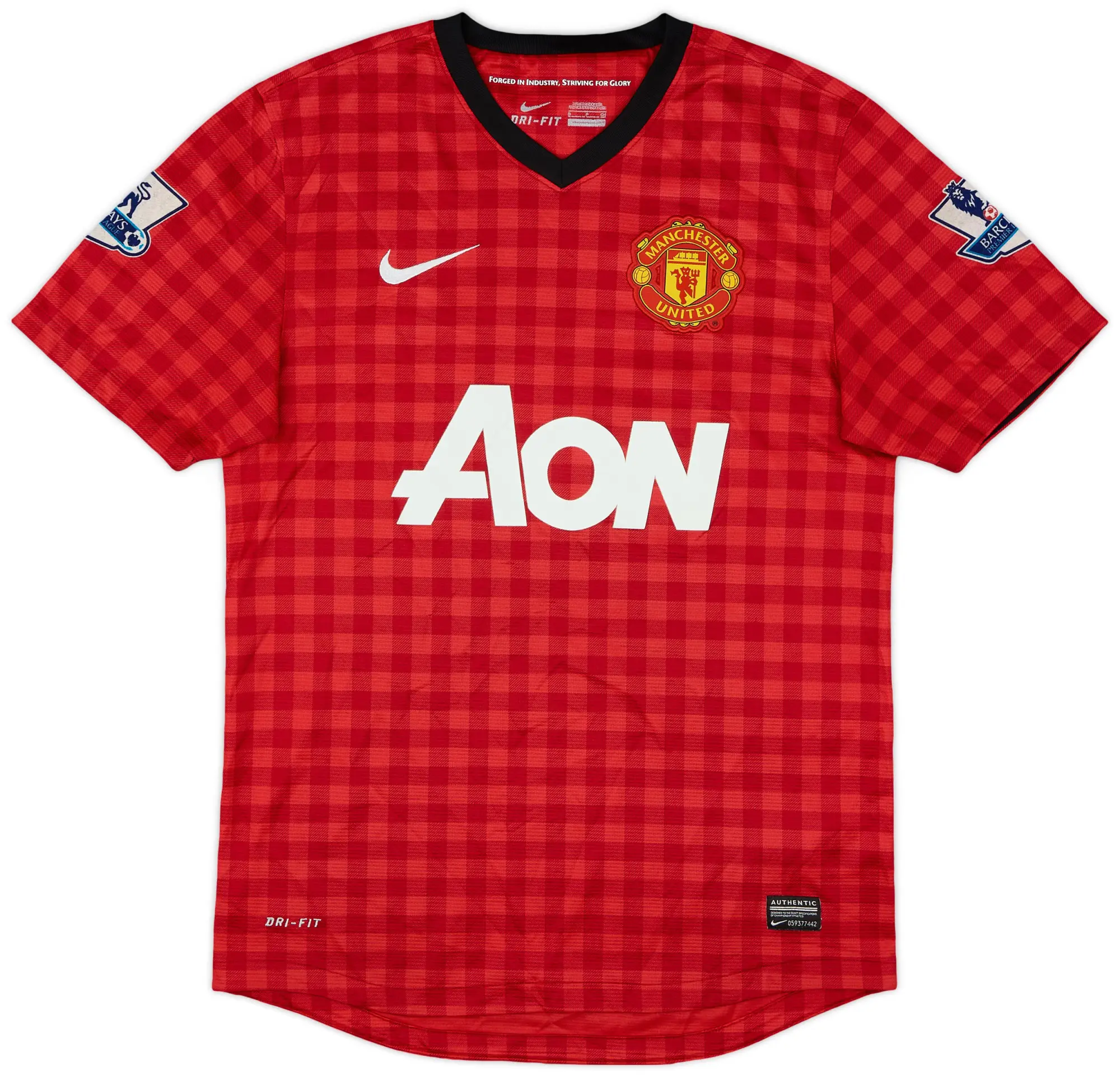 Nike 2012-13 Manchester United Home Shirt v. Persie #20 - 6/10 - (S)