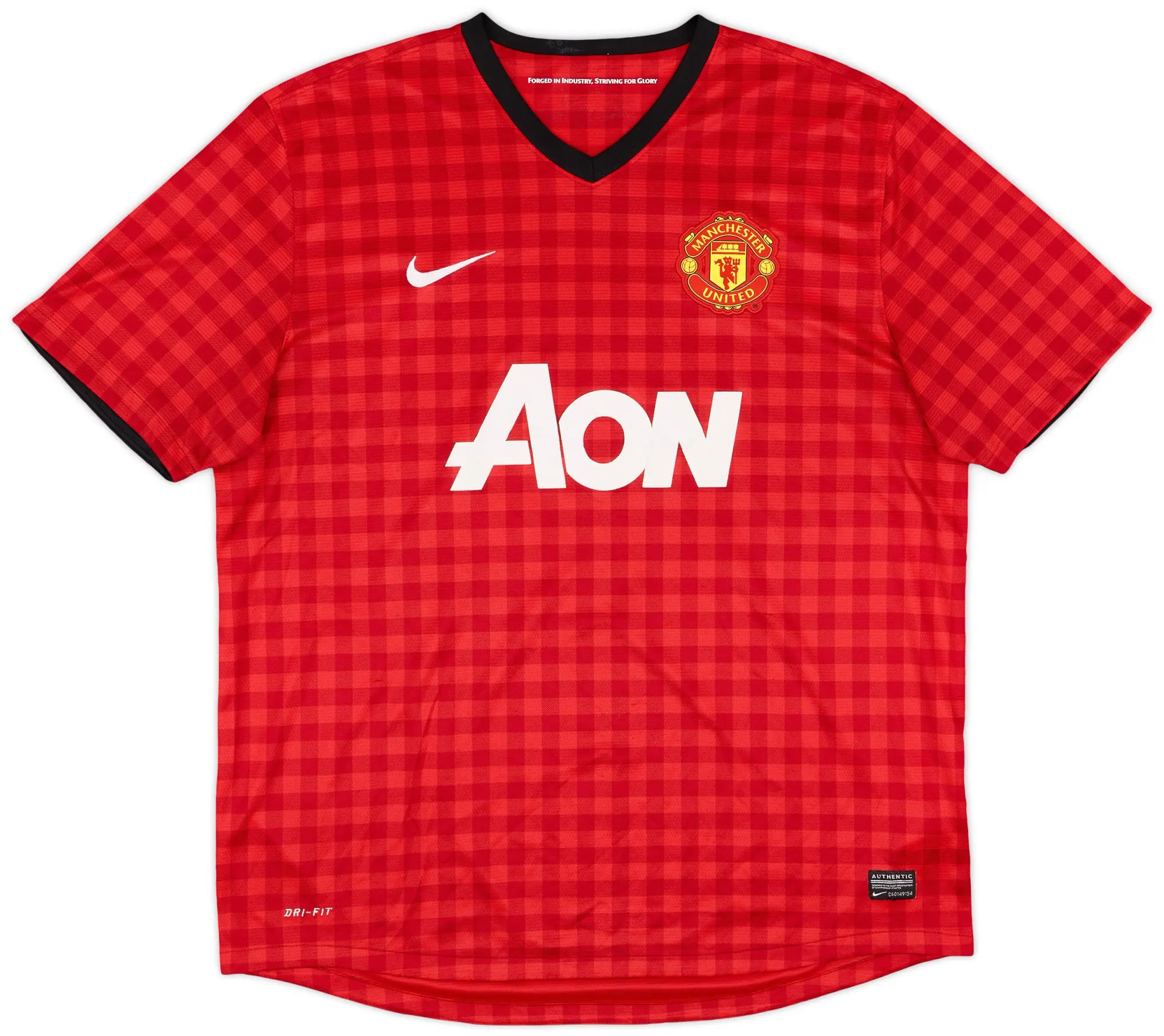 Nike 2012-13 Manchester United Home Shirt Rooney #10 - 5/10 - (XL)