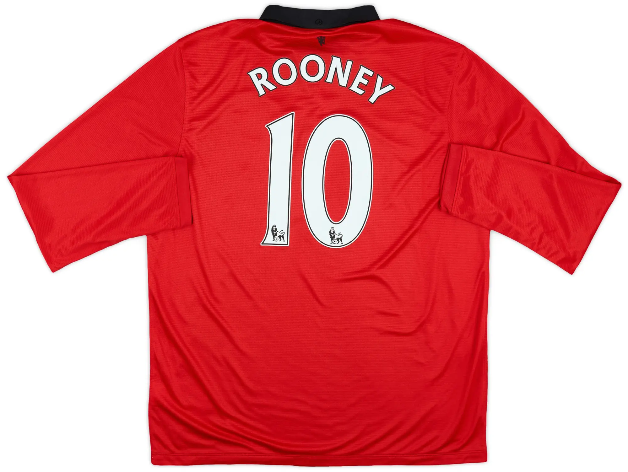 Nike 2013-14 Manchester United Home L/S Shirt Rooney #10 - 9/10 - (XL)