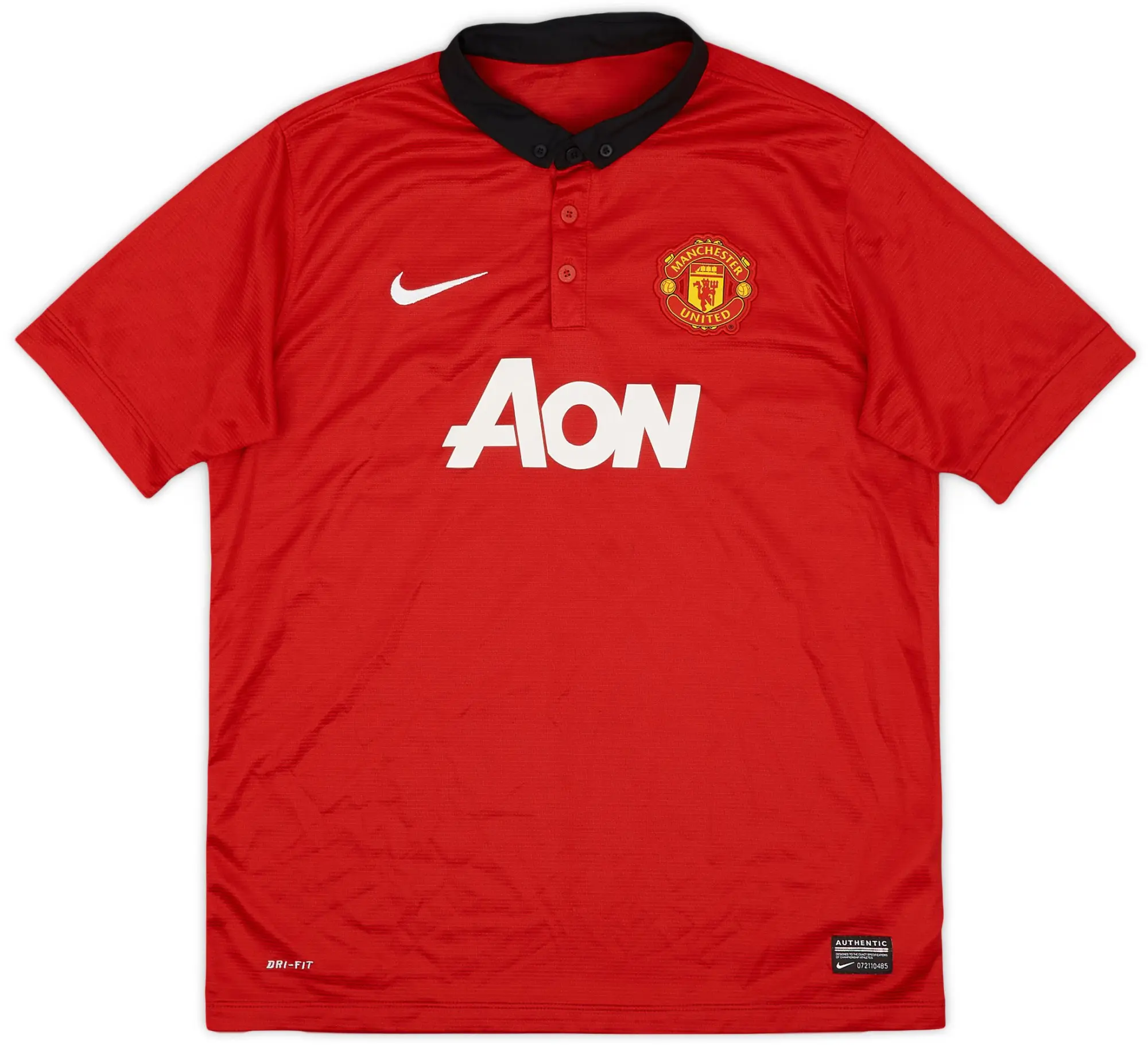Nike 2013-14 Manchester United Home Shirt - 9/10 - (L.Boys)
