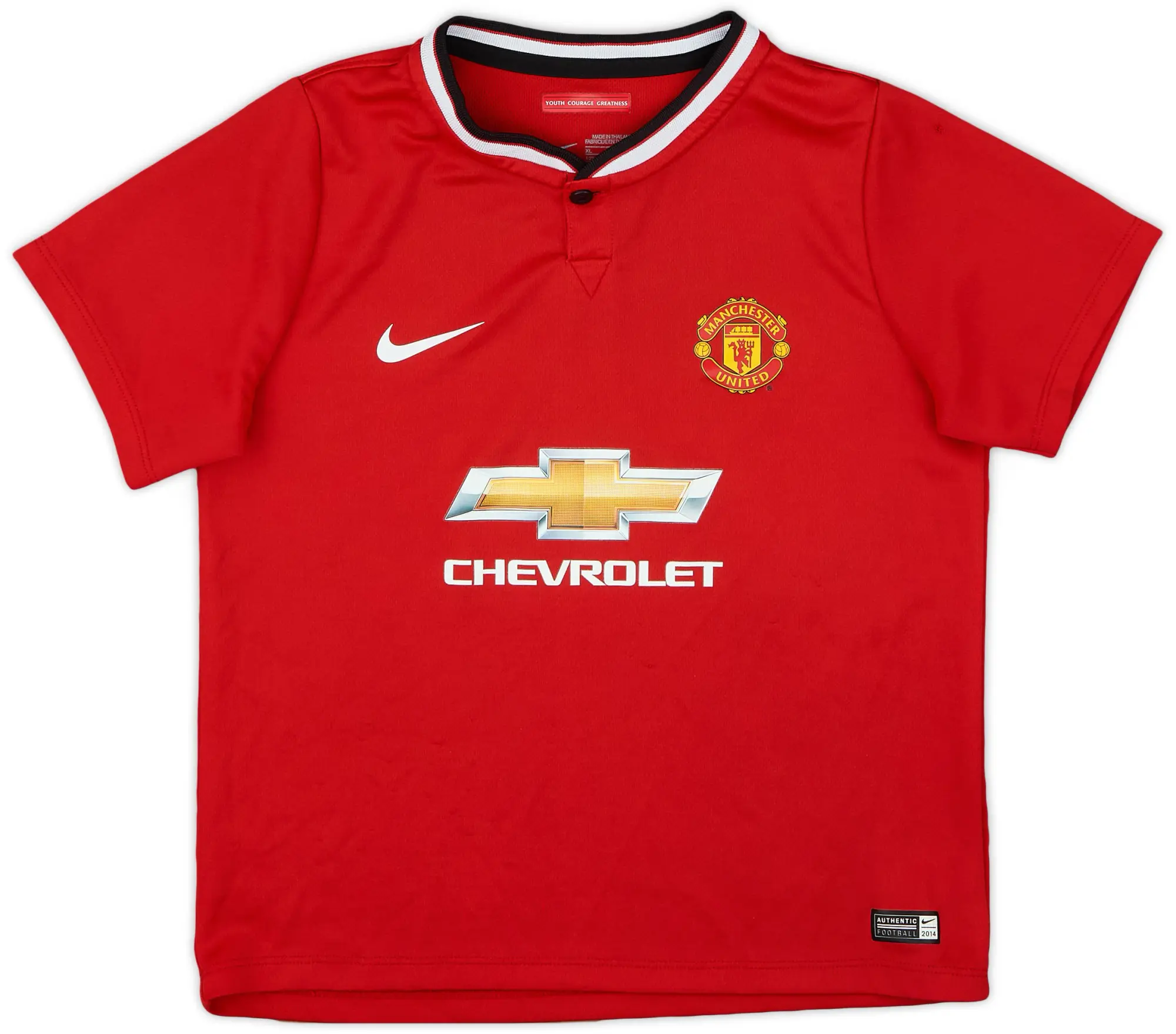 Nike 2014-15 Manchester United Home Shirt - 8/10 - (S.Boys)