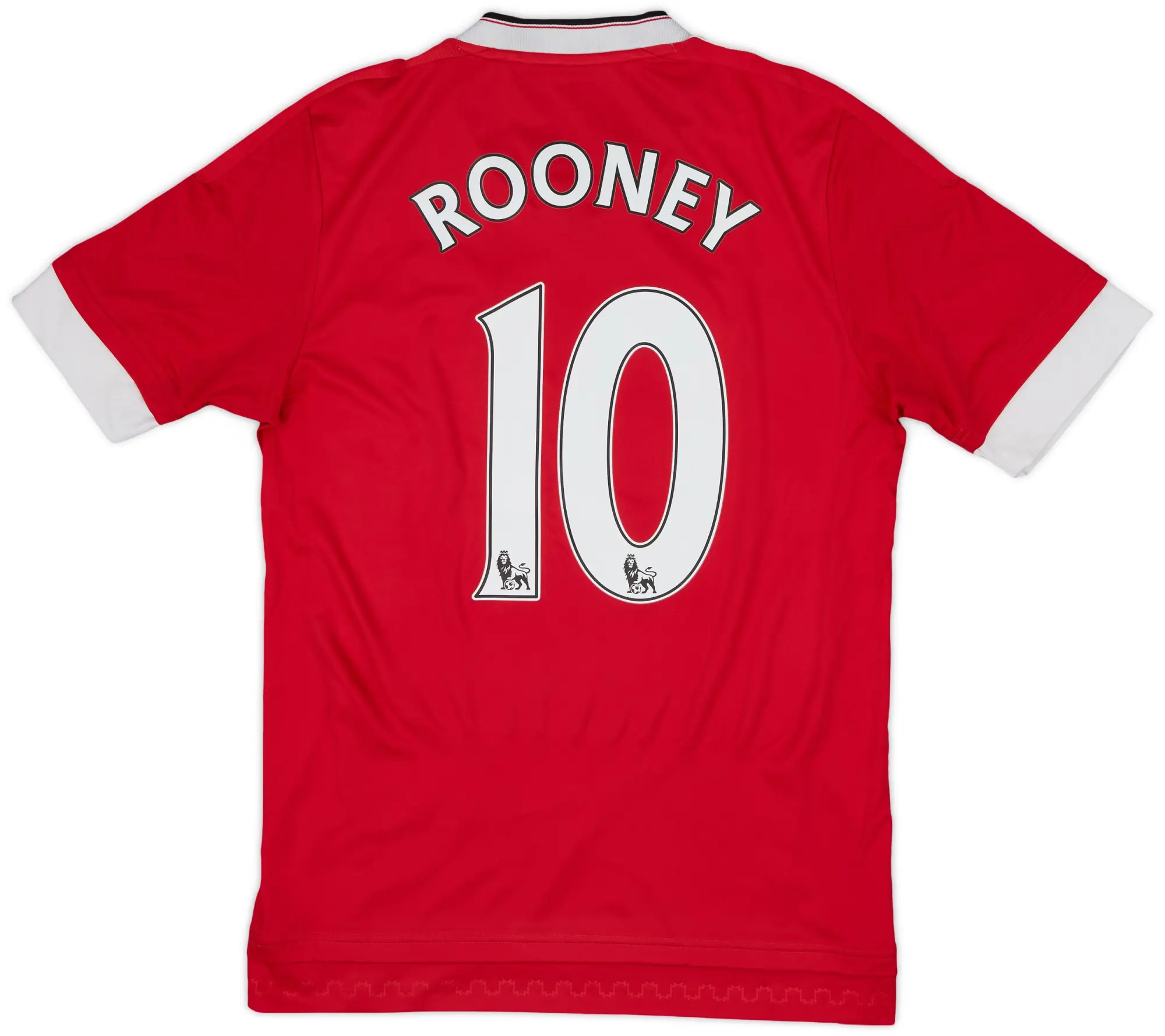 adidas 2015-16 Manchester United Home Shirt Rooney #10 - 7/10 - (S)