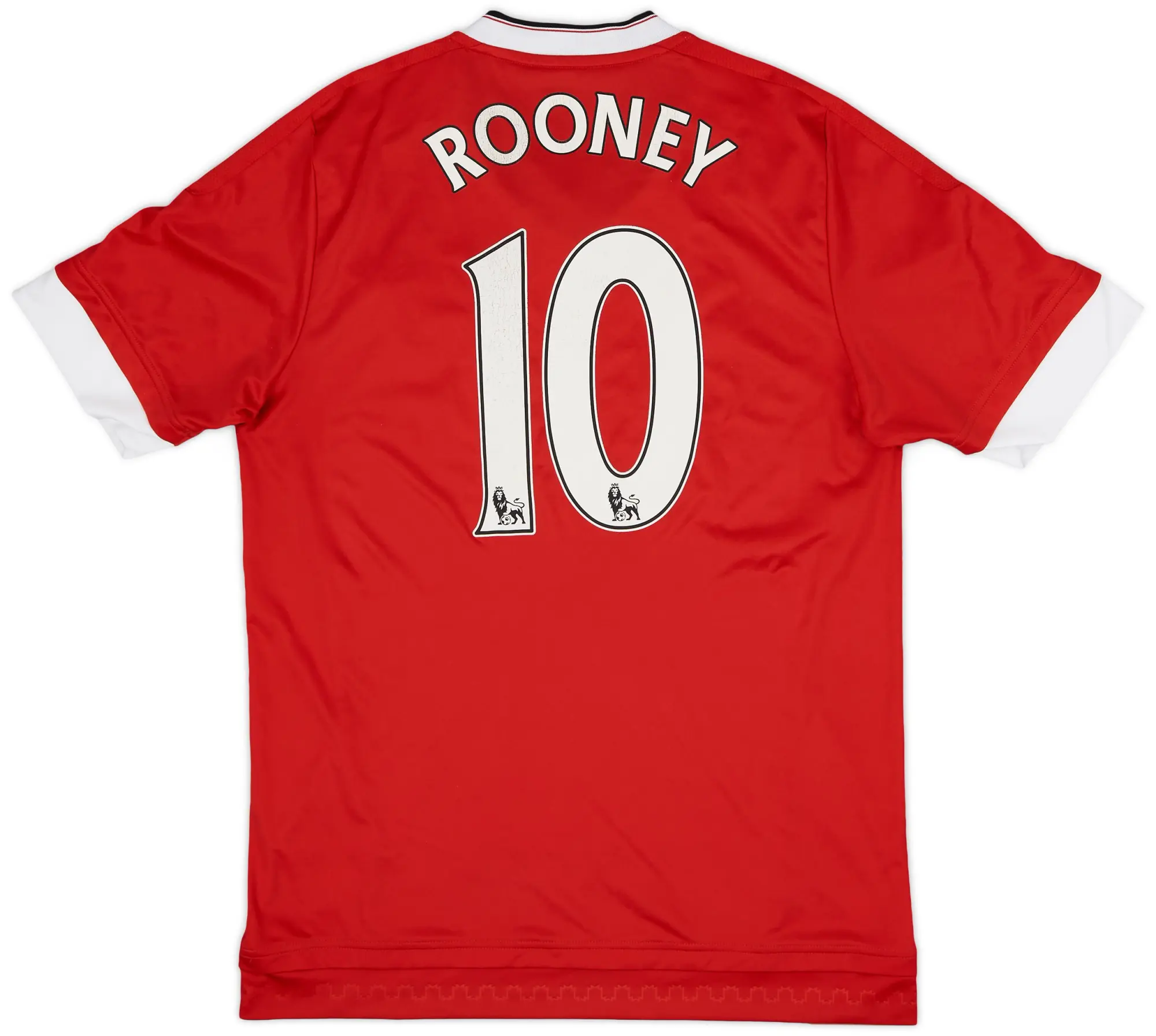 adidas 2015-16 Manchester United Home Shirt Rooney #10 - 6/10 - (M)