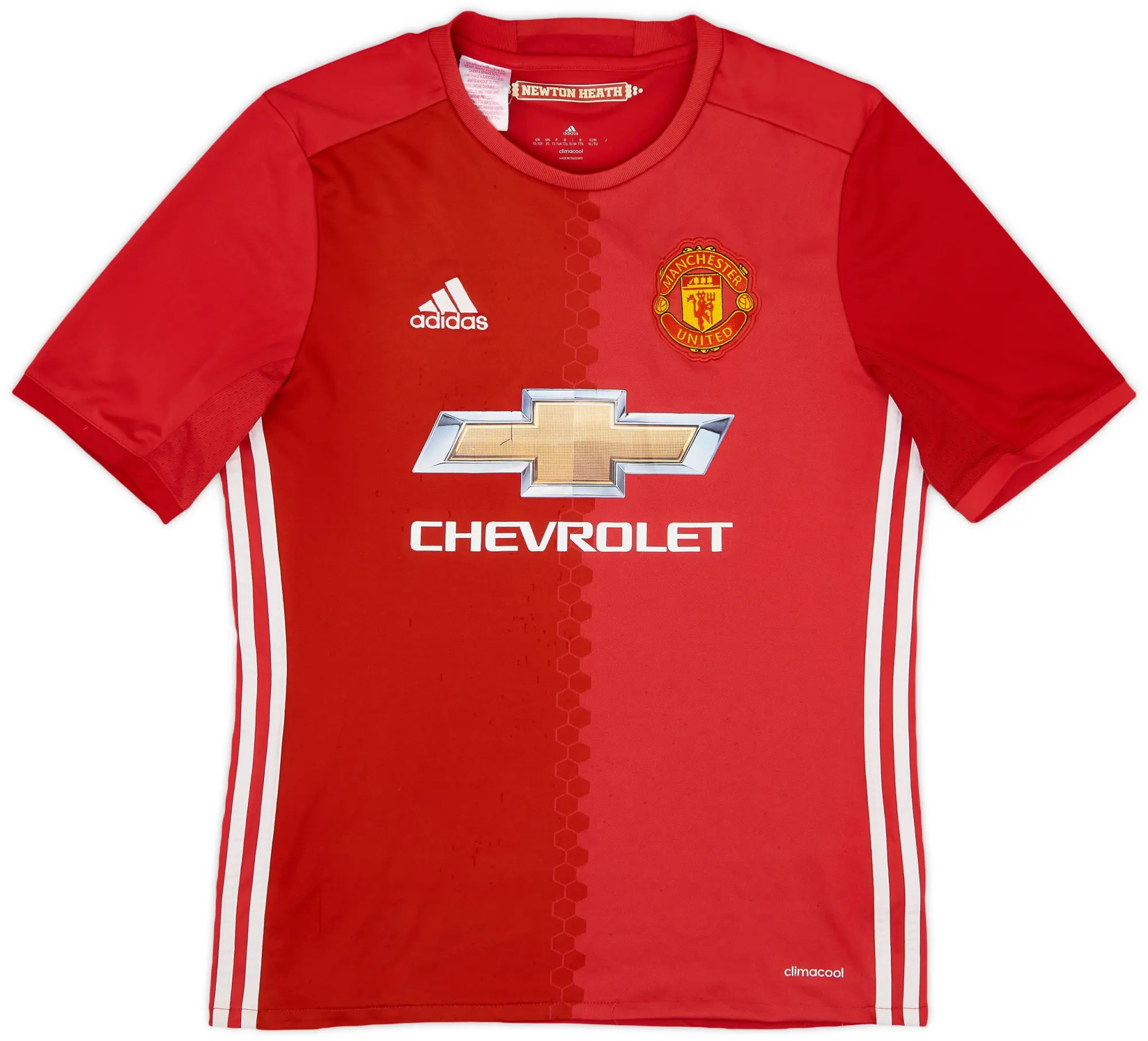 adidas 2016-17 Manchester United Home Shirt - 5/10 - (XL.Boys)