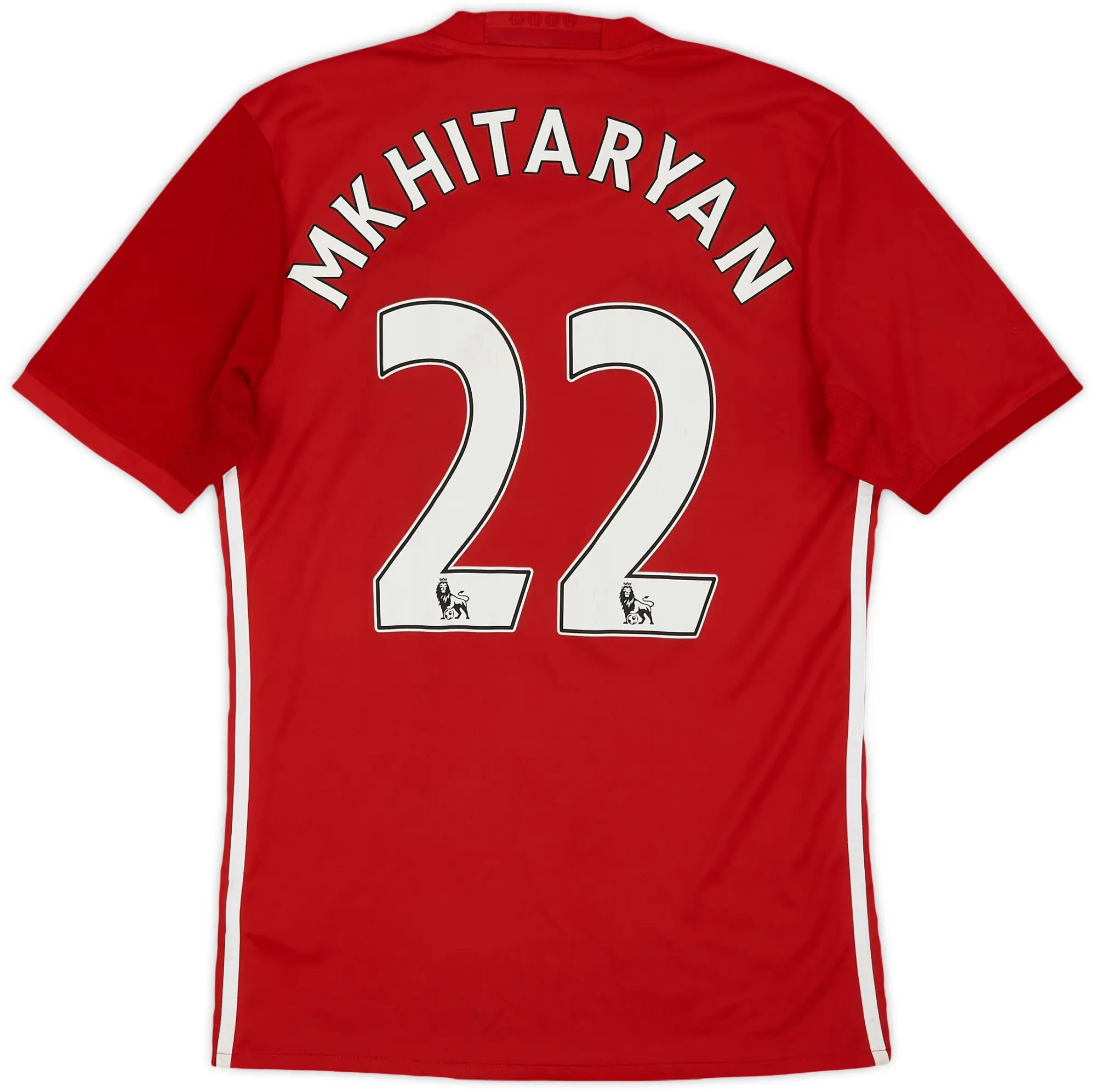 adidas 2016-17 Manchester United Home Shirt Mkhitaryan #22 - 6/10 - (S)