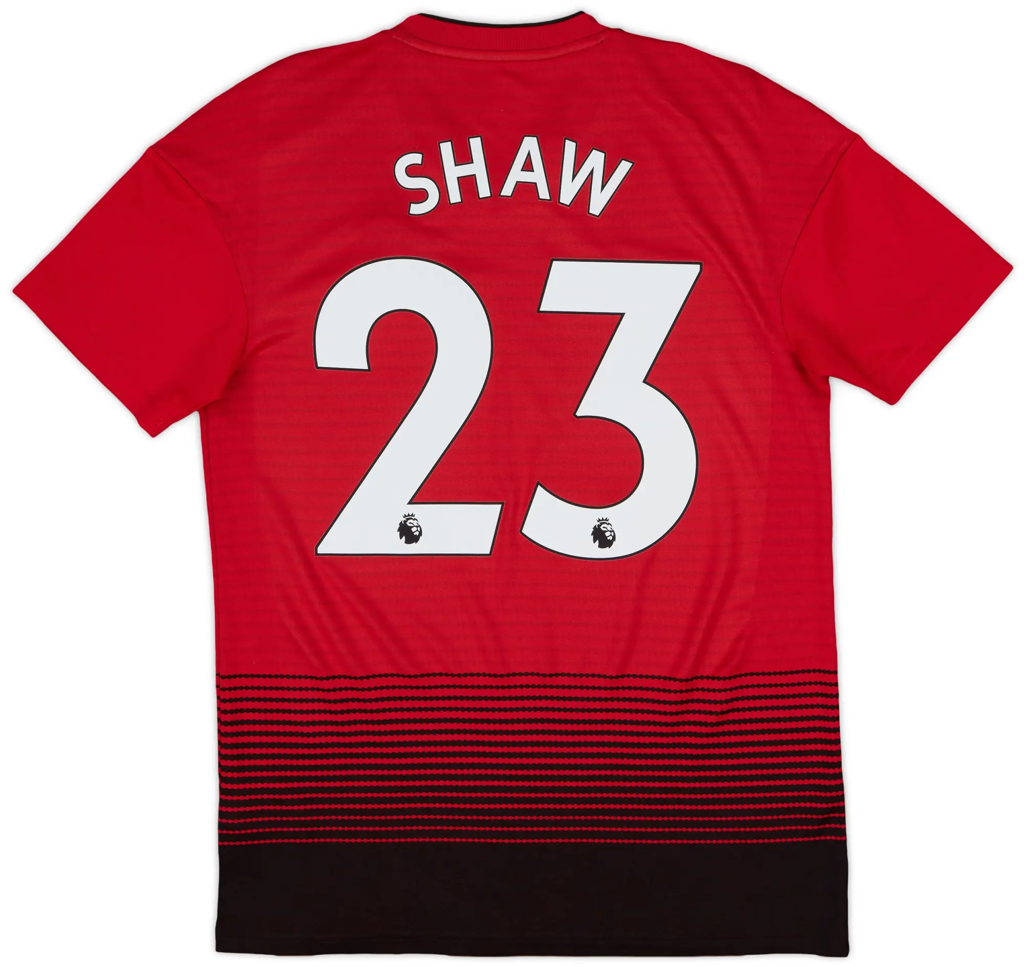adidas 2018-19 Manchester United Home Shirt Shaw #23 - 8/10 - (S)