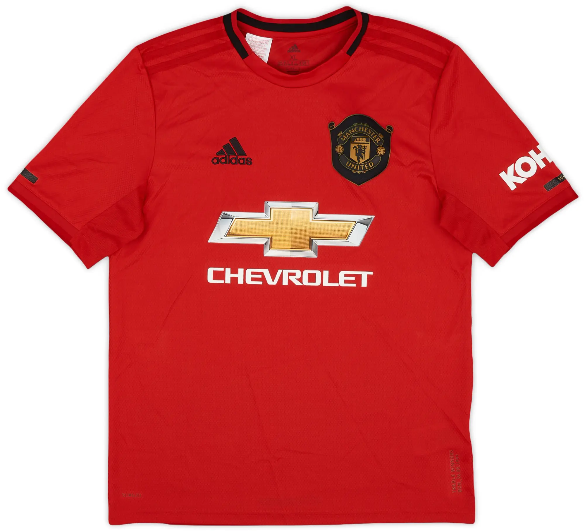 adidas 2019-20 Manchester United Home Shirt - 9/10 - (XL.Boys)