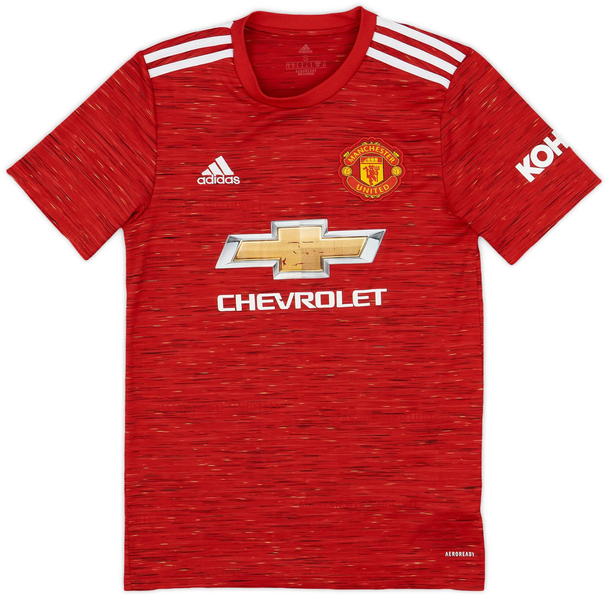 adidas 2020-21 Manchester United Home Shirt - 5/10 - (S)