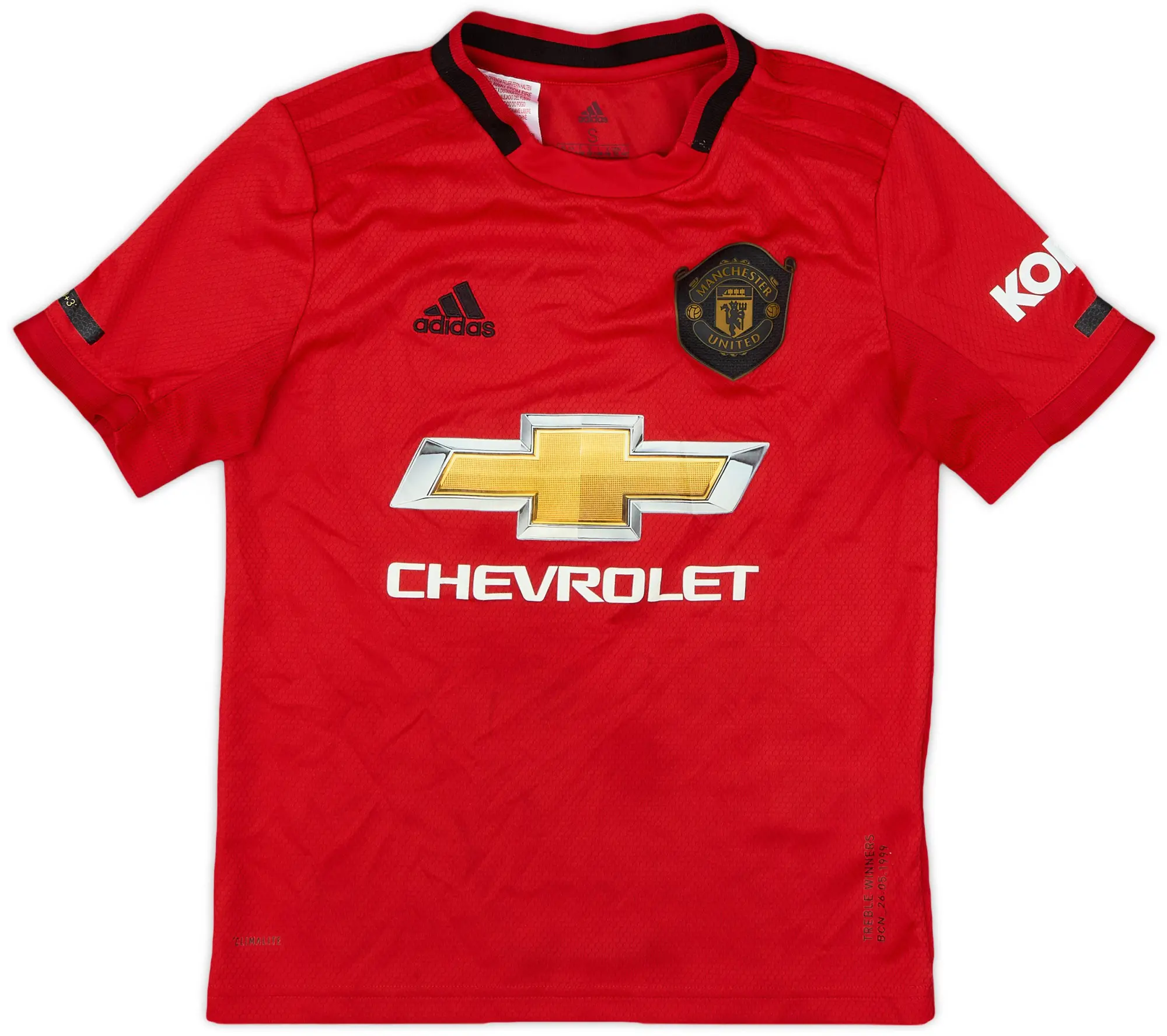 adidas 2019-20 Manchester United Home Shirt - 7/10 - (S.Boys)