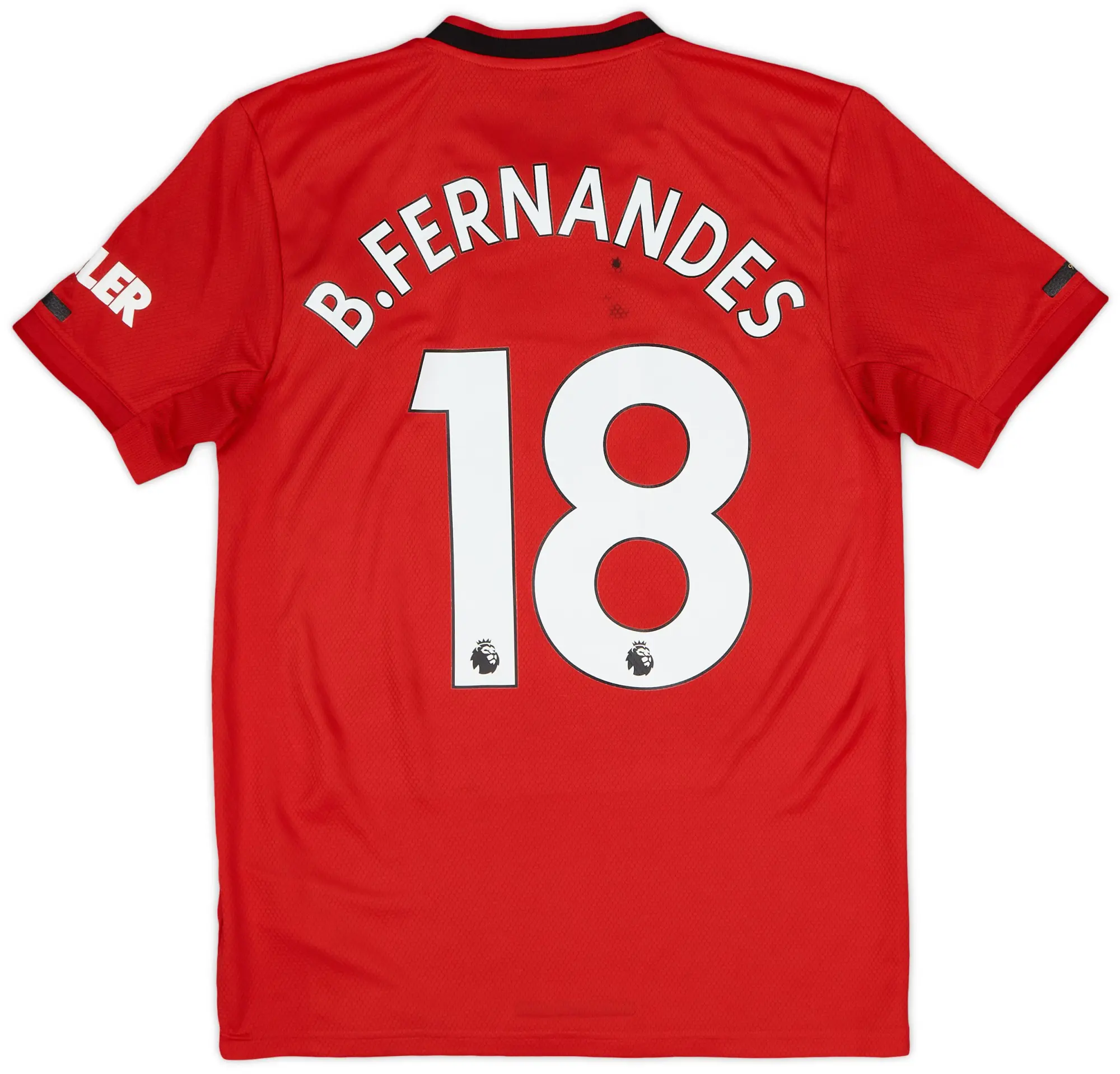 adidas 2019-20 Manchester United Home Shirt B.Fernandes #18 - 6/10 - (S)