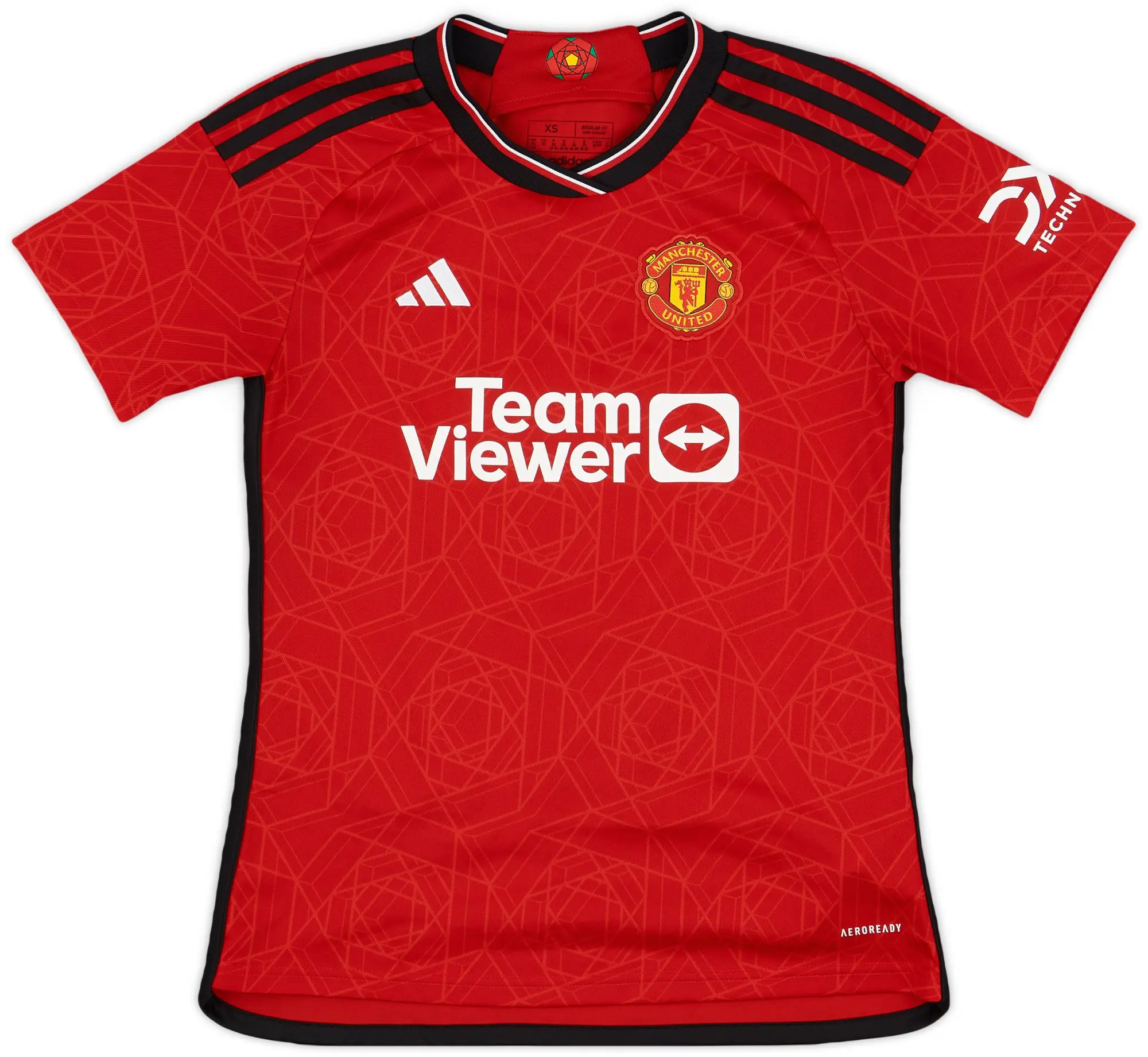 adidas 2023-24 Manchester United Home Shirt #9 - 8/10 - (XS)